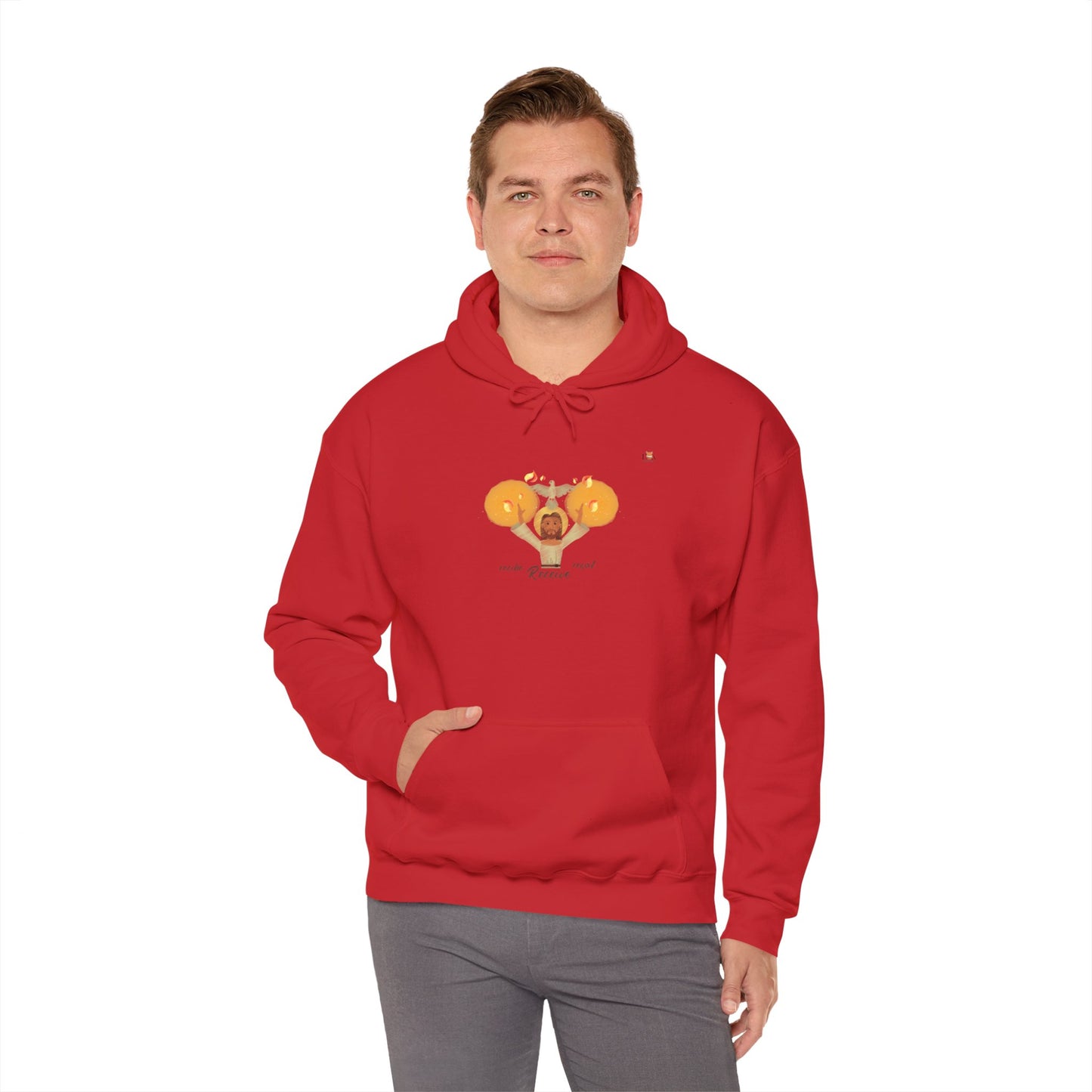 Receive the Holy Spirit [Trilingual]-Hoodie Sweatshirt