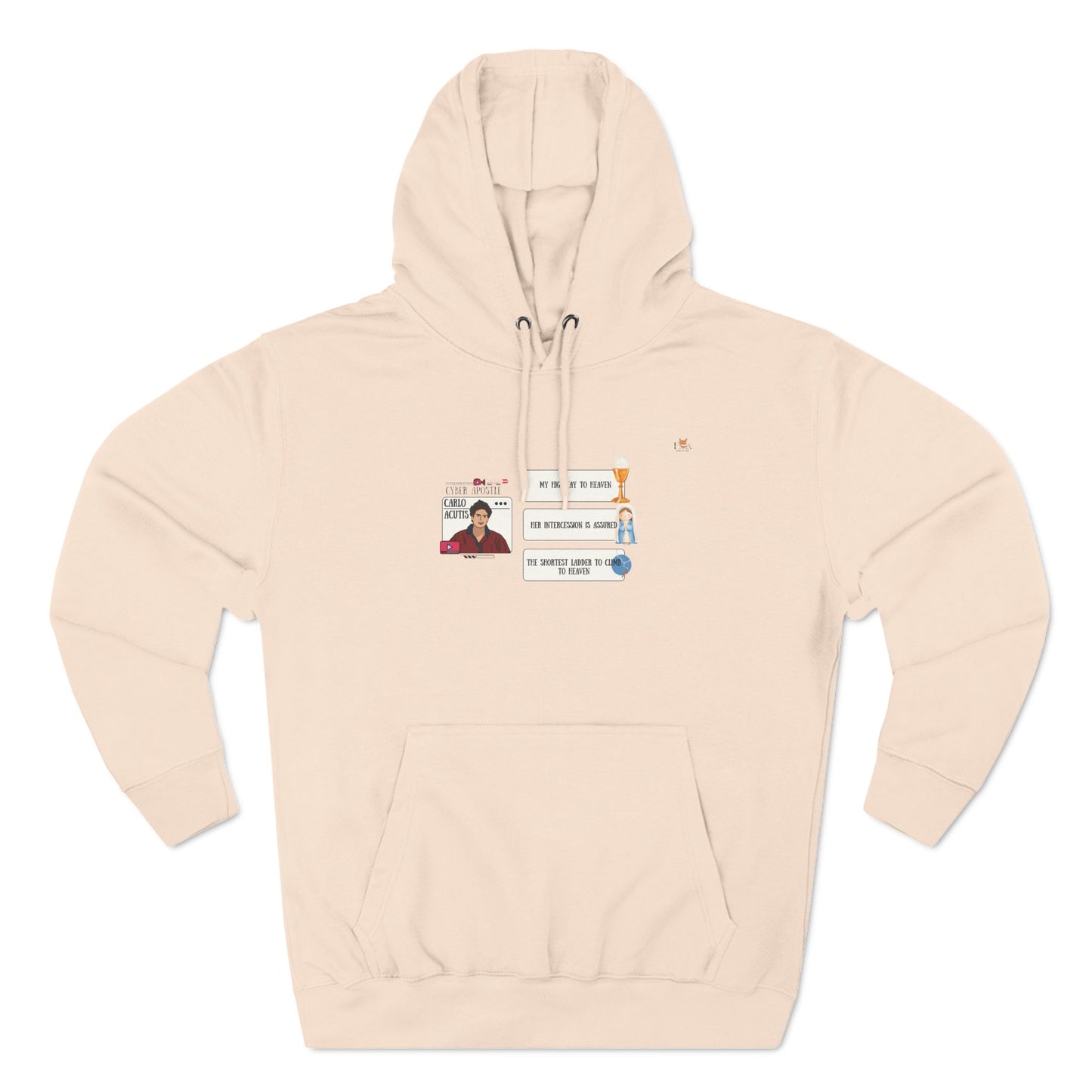 The Cyber Apostle Carlo Acutis- Premium Fleece [PF] Hoodie