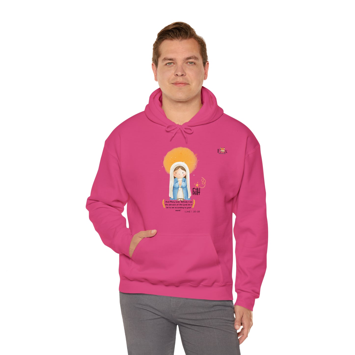 Mary Mother of God- Unisex Hooded Sweatshirt