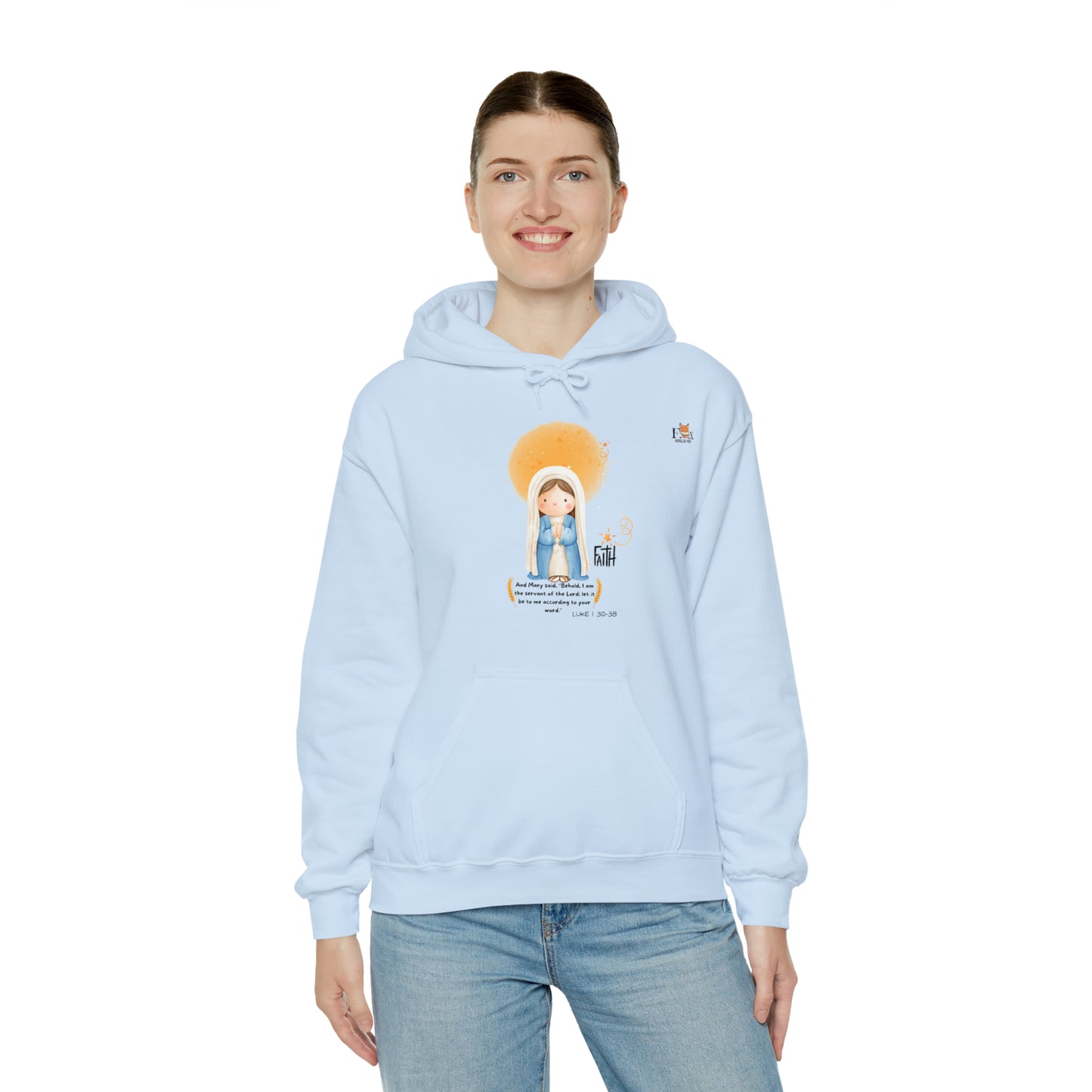 Mary Mother of God- Unisex Hooded Sweatshirt