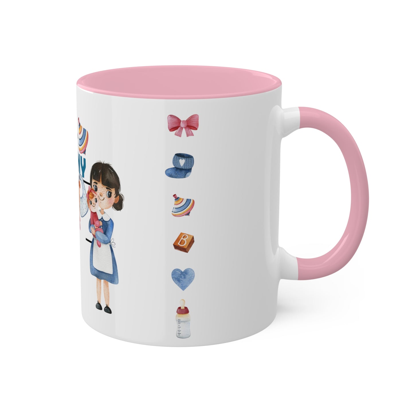 I'm The Nanny-Nanny women Colorful Mugs [2 colours], 11oz