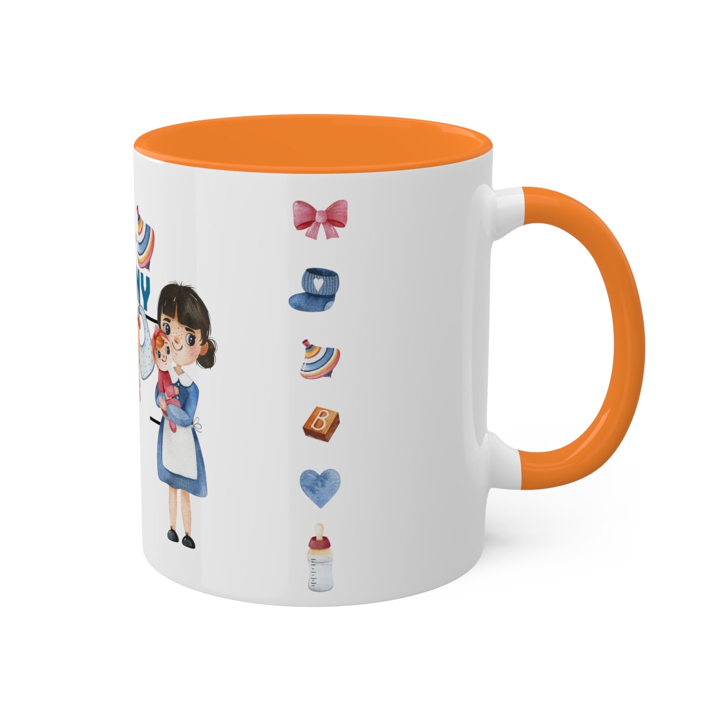 I'm The Nanny-Nanny women Colorful Mugs [2 colours], 11oz