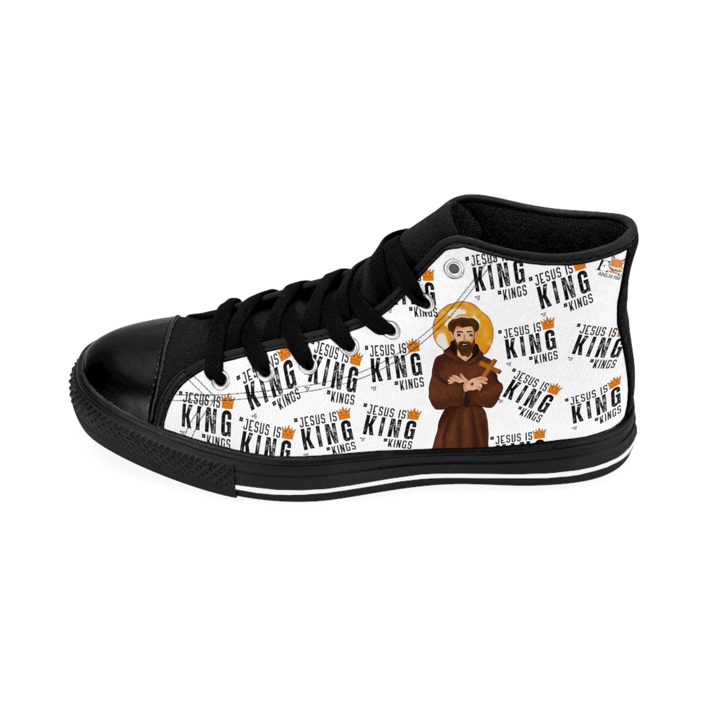 Women's Classic Sneakers -Saint Francis of Assisi