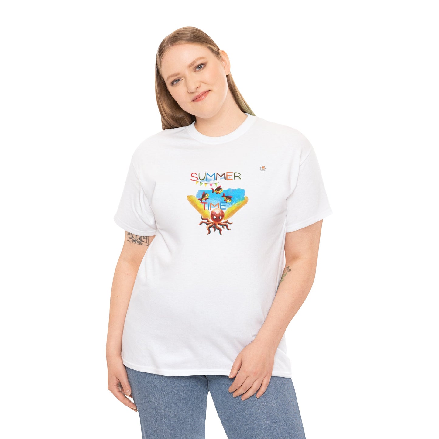 Octopus and Friends Good Time- T-Shirt