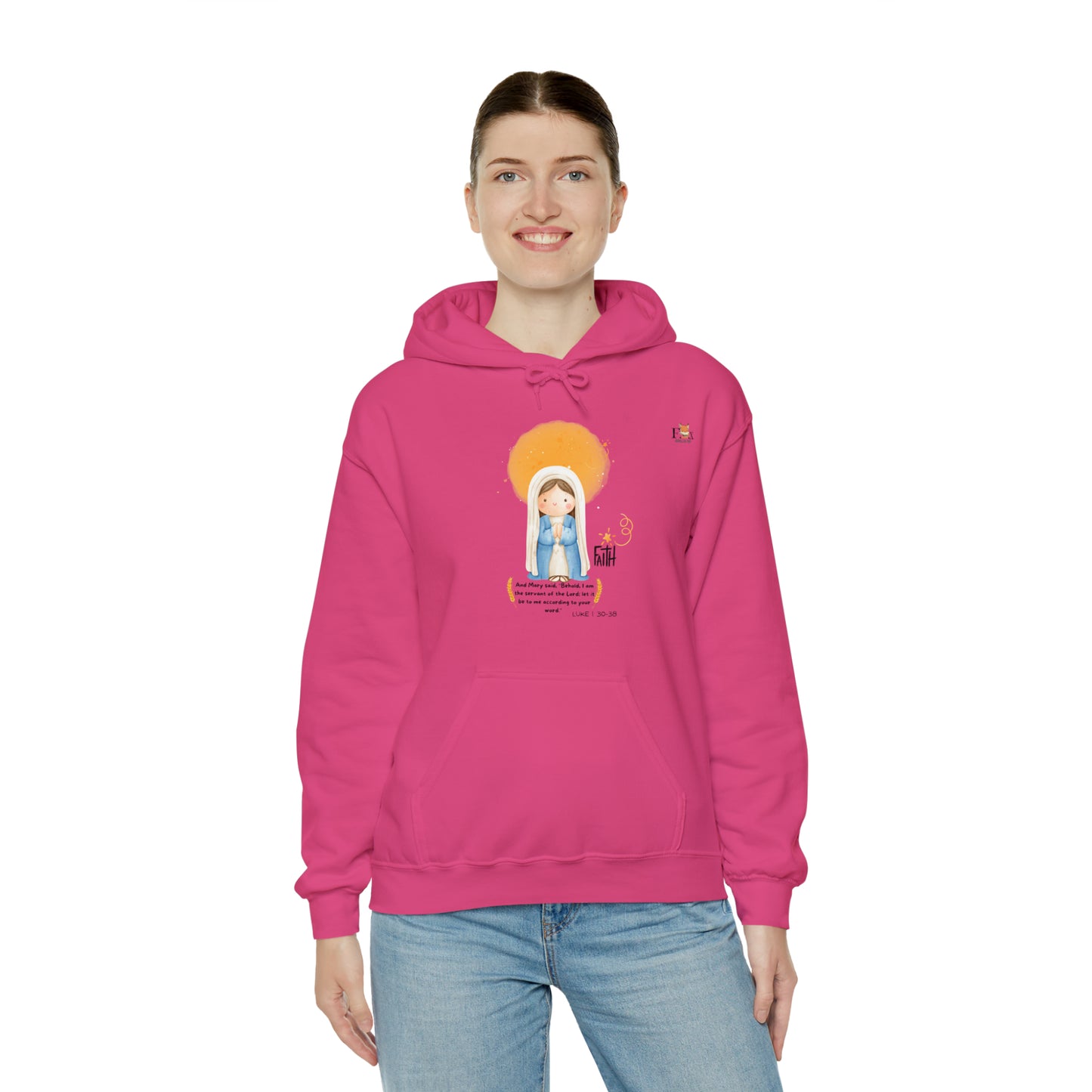 Mary Mother of God- Unisex Hooded Sweatshirt