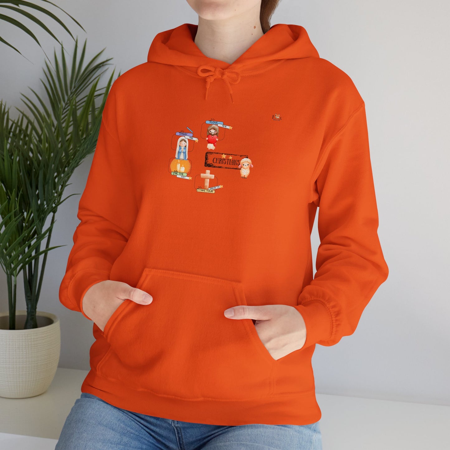 Christians Behaviours Lamb [Bilingual Eng-Fr] -Hoodie Sweatshirt