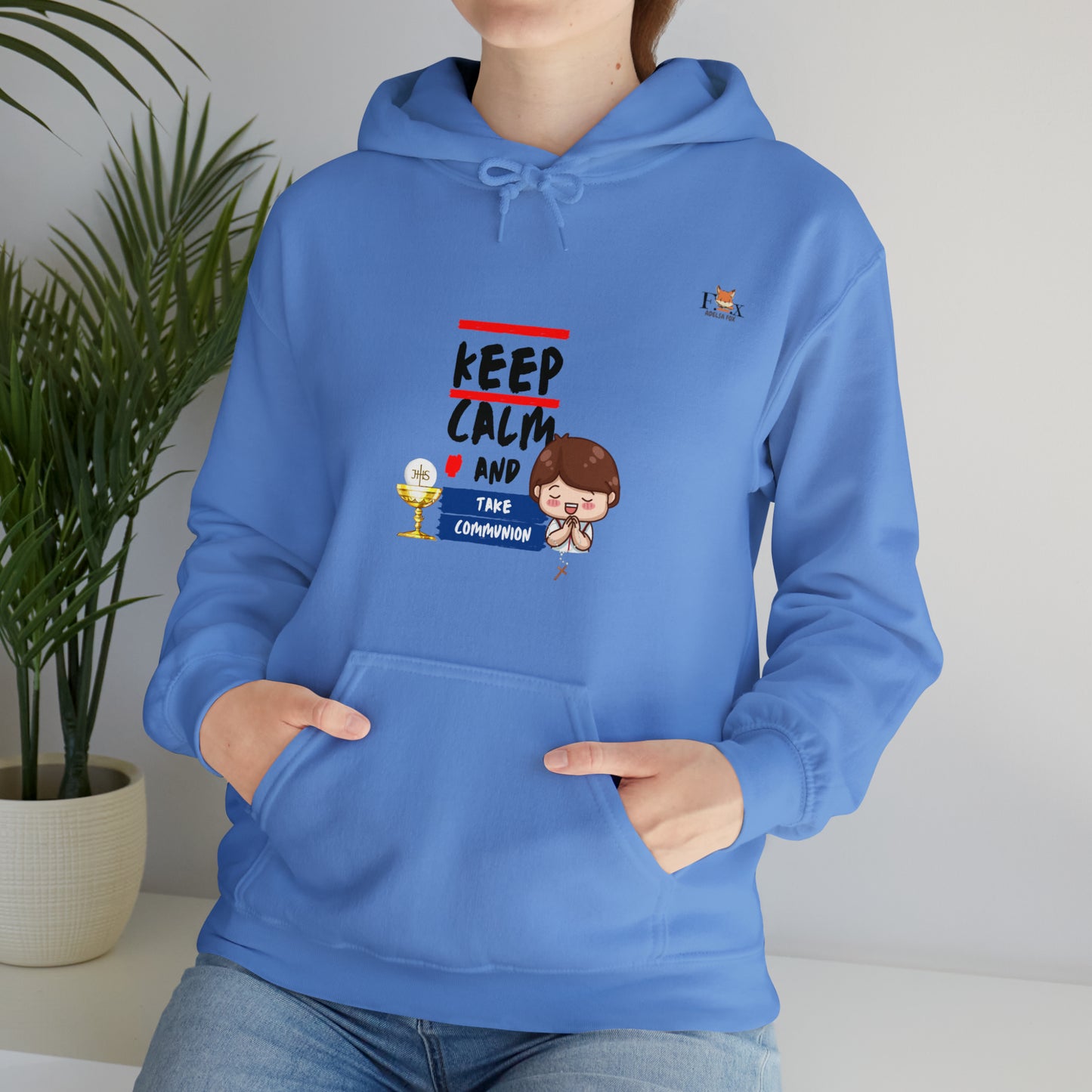 Keep Calm & take Communion- Unisex Hooded Sweatshirt