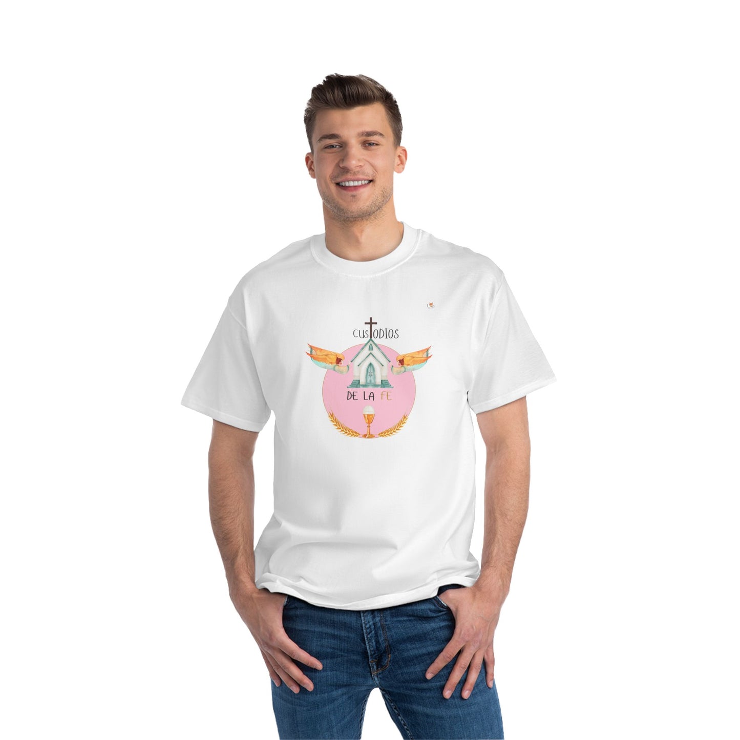 Custodios de la Fe [Pink Logo] T-Shirt