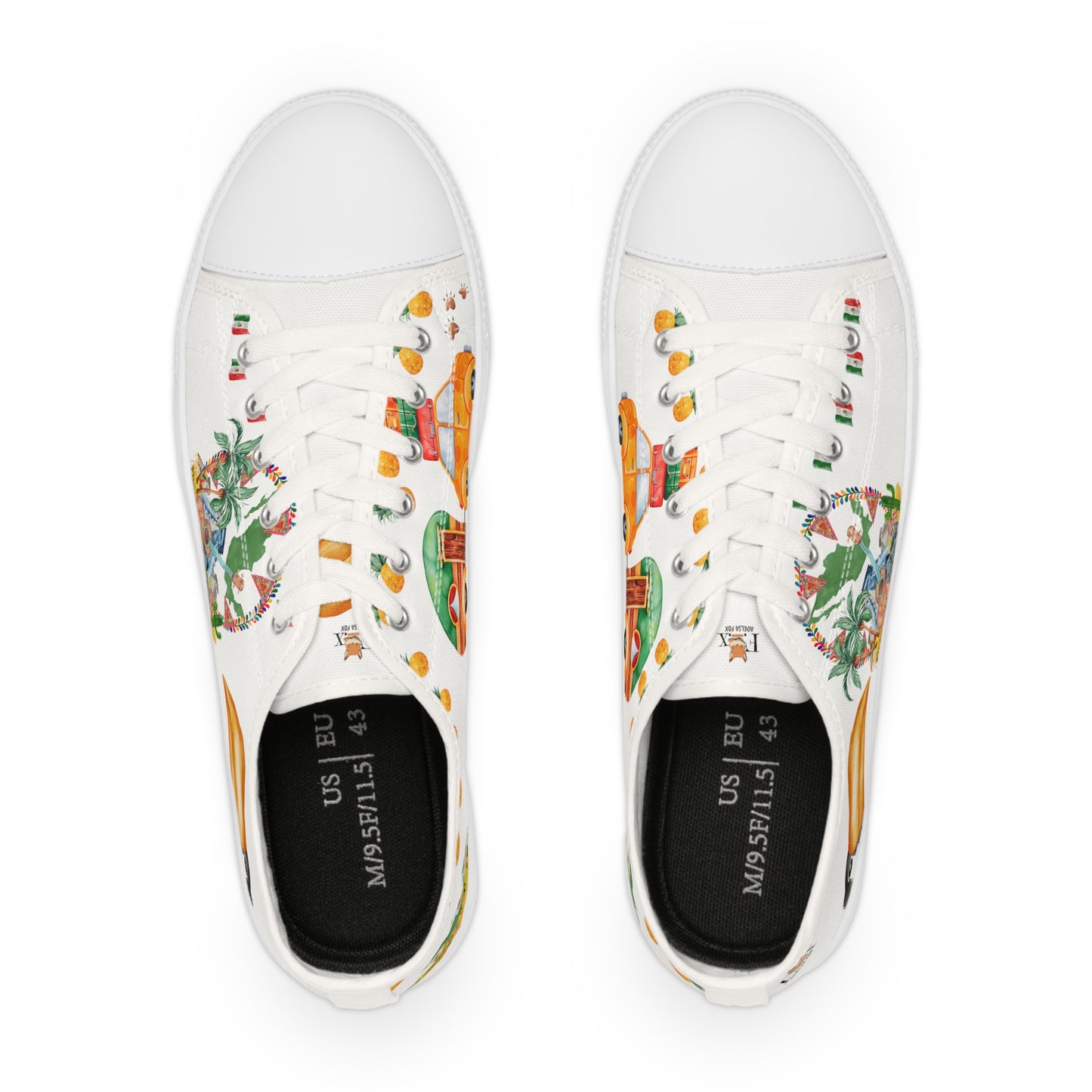 Mexico is calling & i must Go- Travel Edition - White Background Sneakers