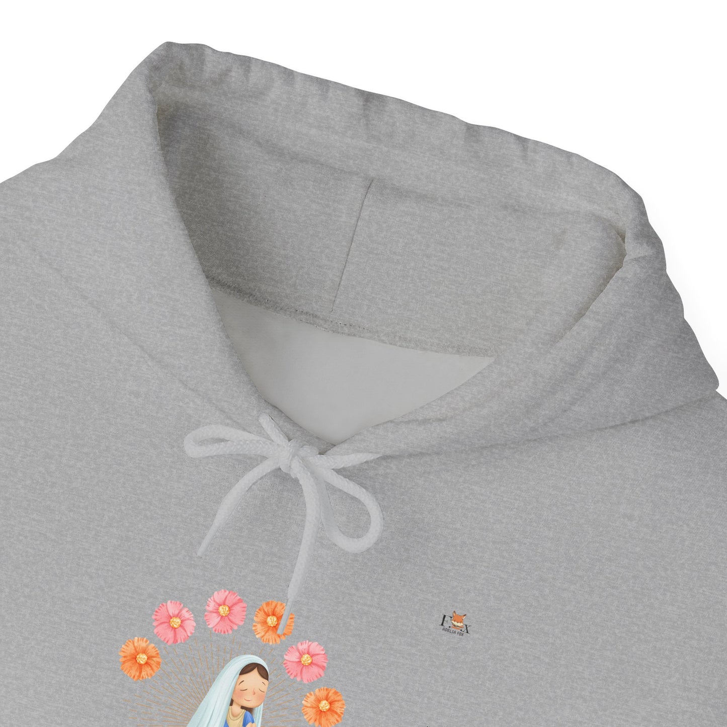 Mary Pray and Flowers-  Hoodie Sweatshirt