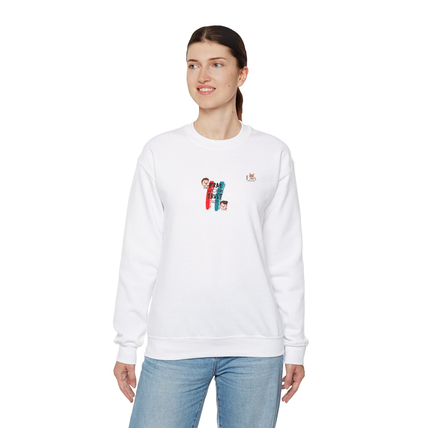 Trust God- Unisex Crewneck Sweatshirt