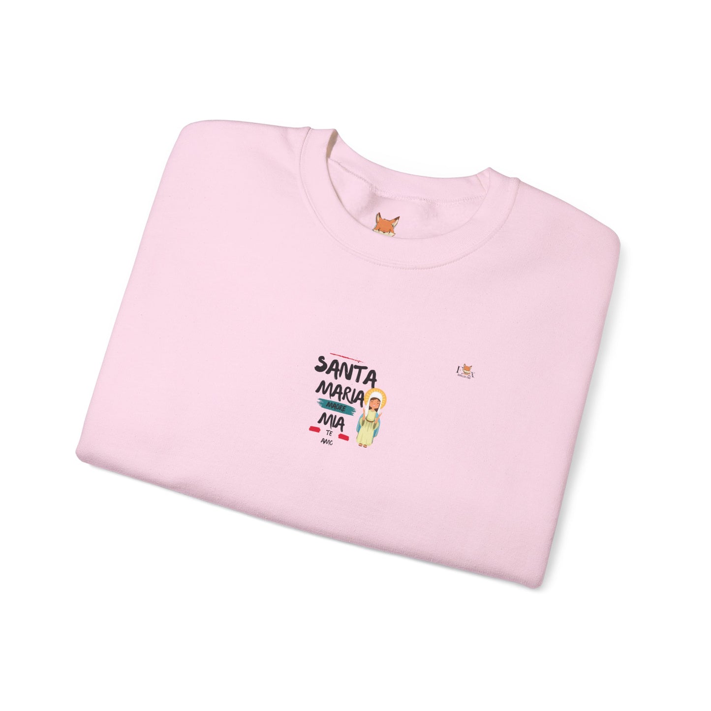 Santa Maria Te Amo [Spanish]- Unisex Crewneck Sweatshirt