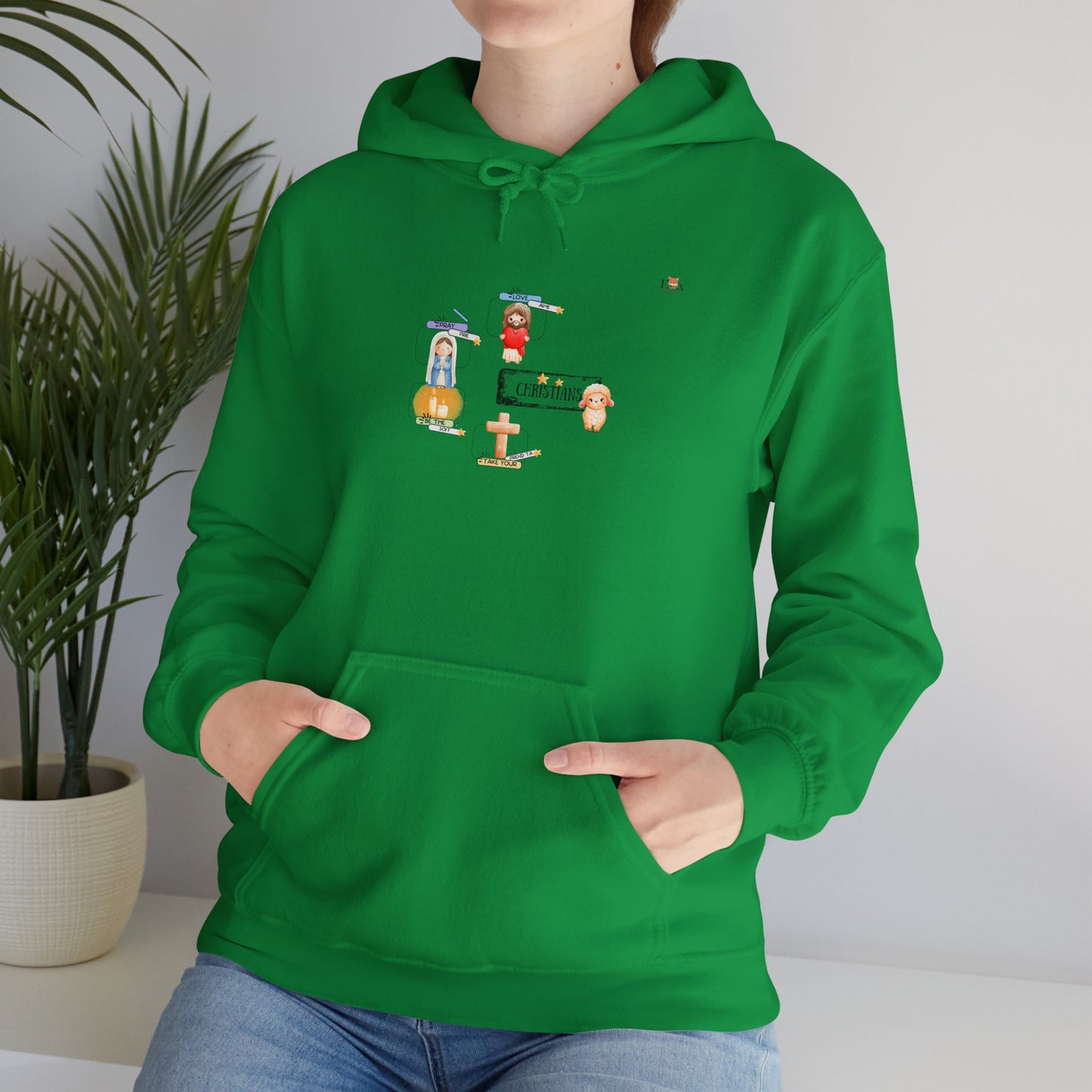 Christians Behaviours Lamb [Bilingual Eng-Fr] -Hoodie Sweatshirt