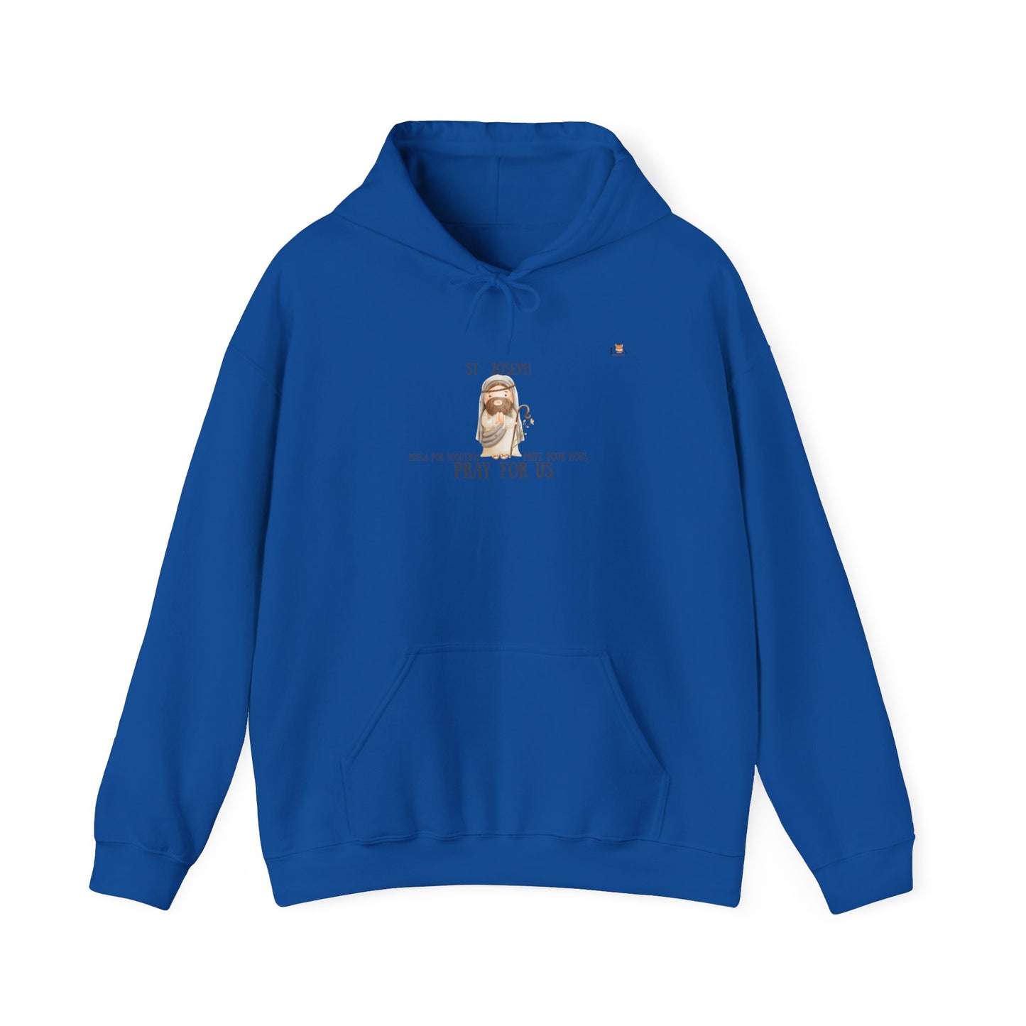 St-Joseph Pray For Us [Trilingual]-  Unisex Hoodie Sweatshirt