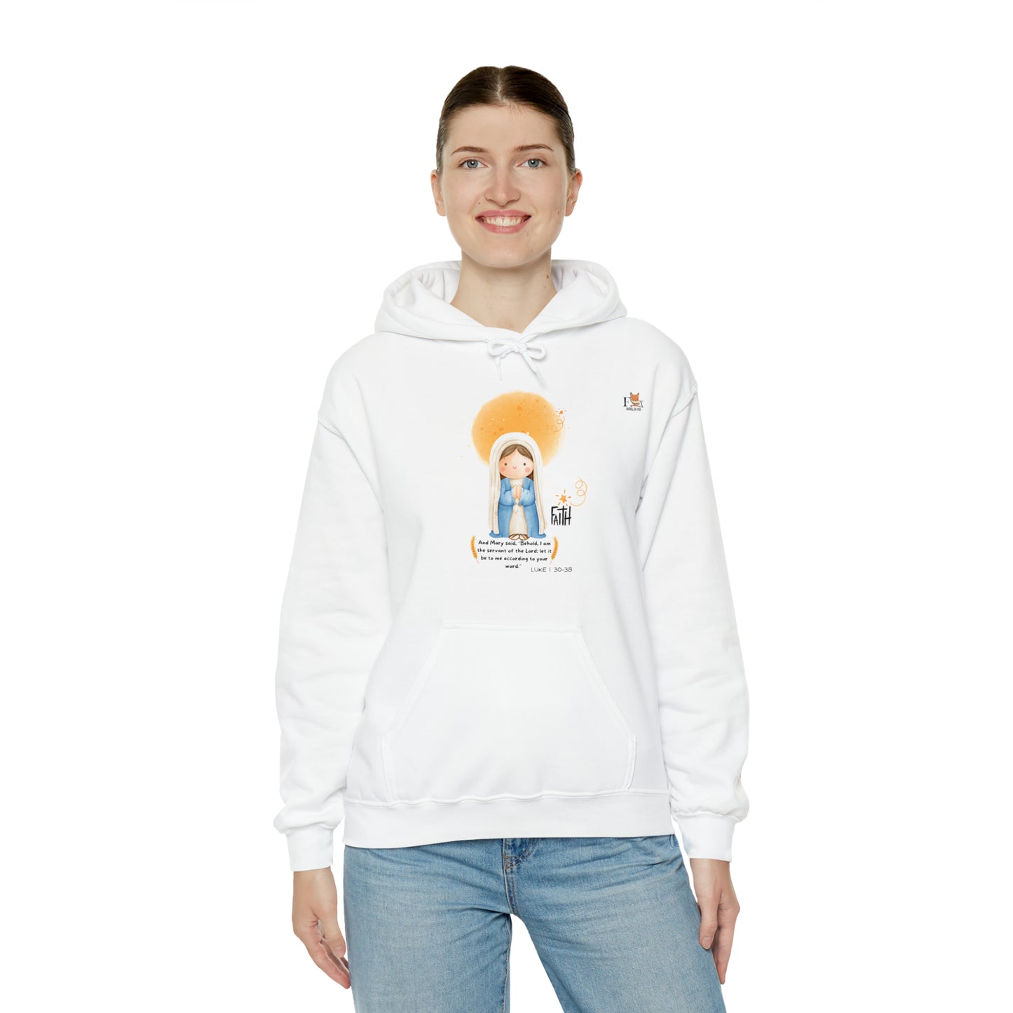 Mary Mother of God- Unisex Hooded Sweatshirt