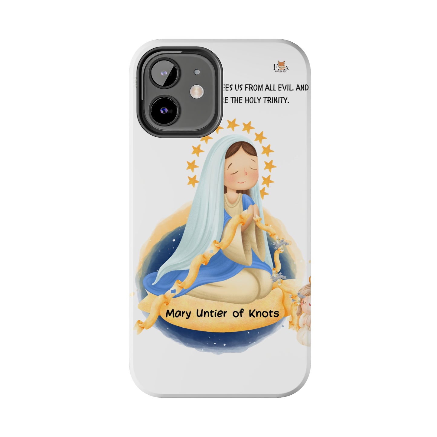 Mary Untier of knots- 25 sizes Tough Phone Cases