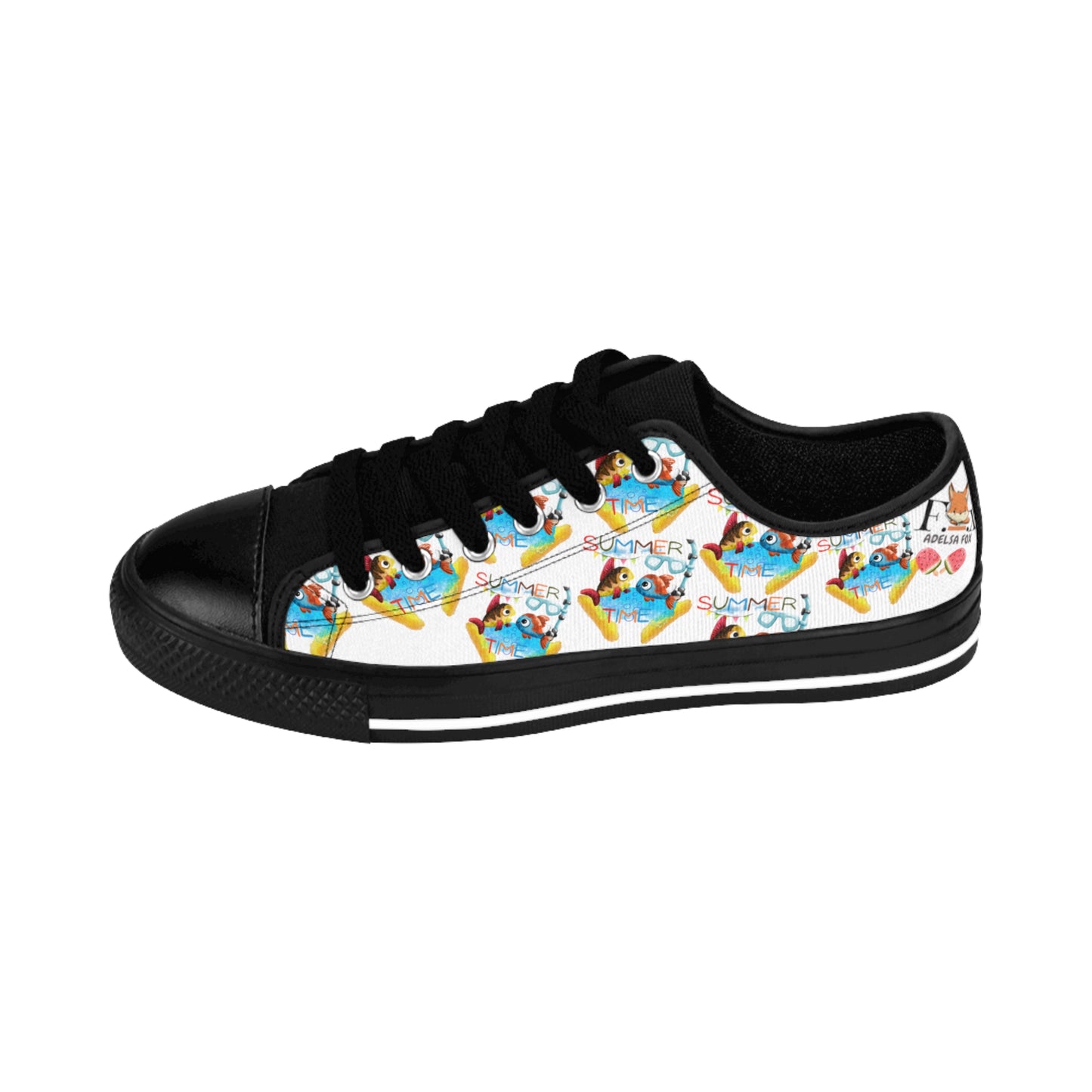 OH Water Little Fish  -NYLON Women's Sneakers