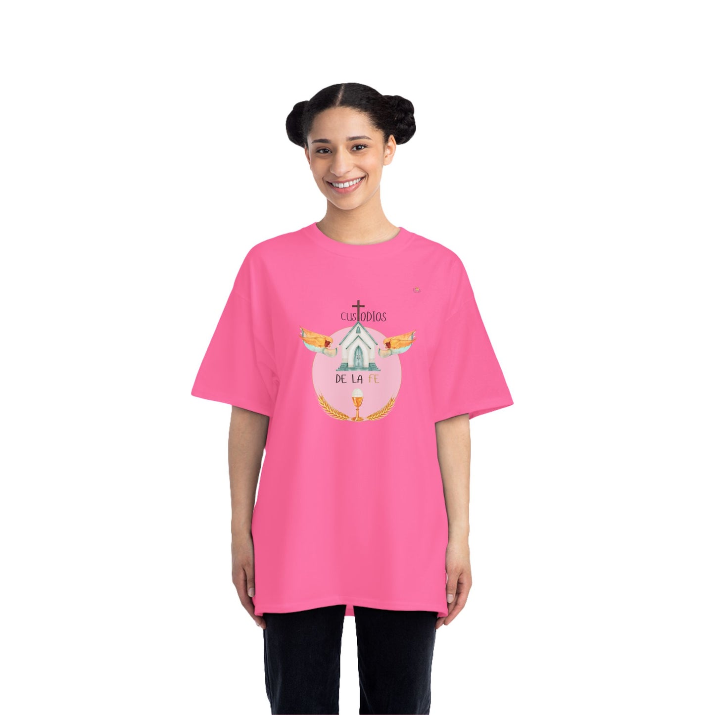 Custodios de la Fe [Pink Logo] T-Shirt