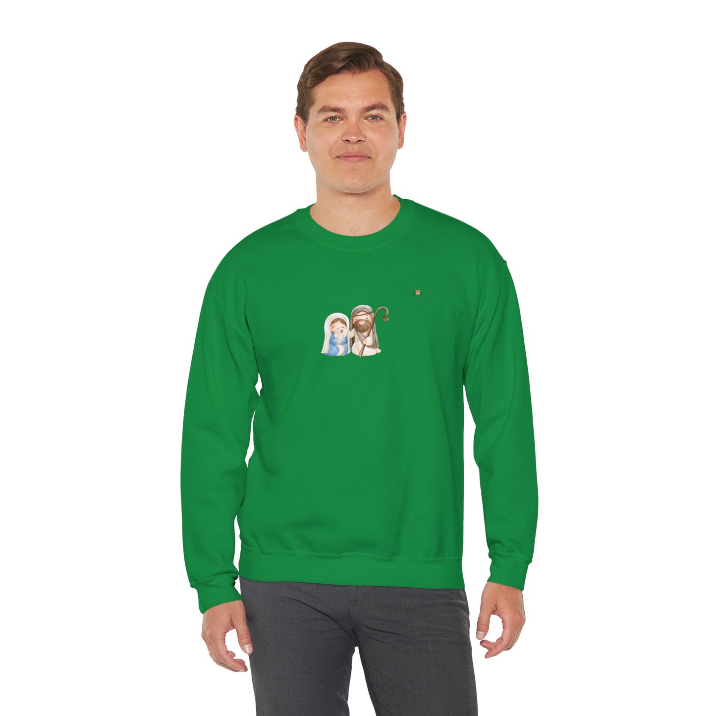 Holy Family- Unisex Crewneck Sweatshirt