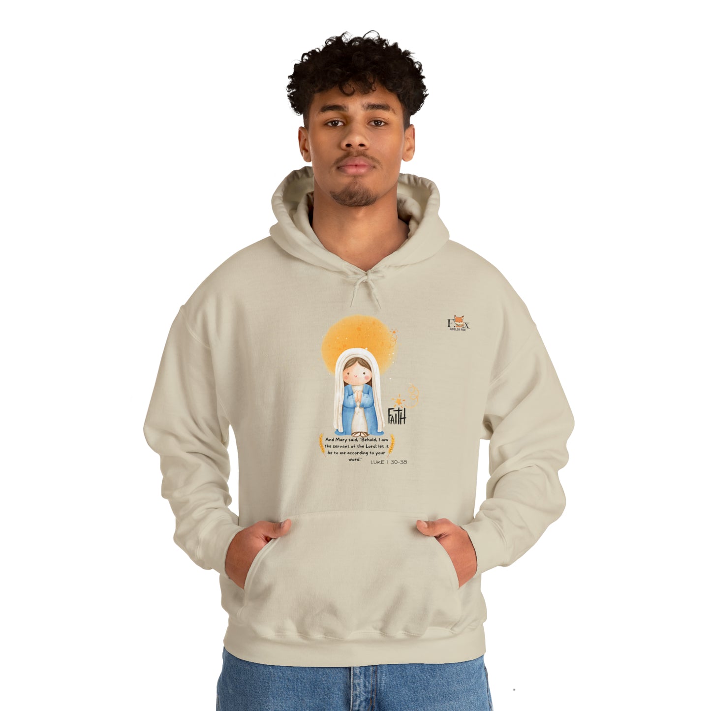 Mary Mother of God- Unisex Hooded Sweatshirt