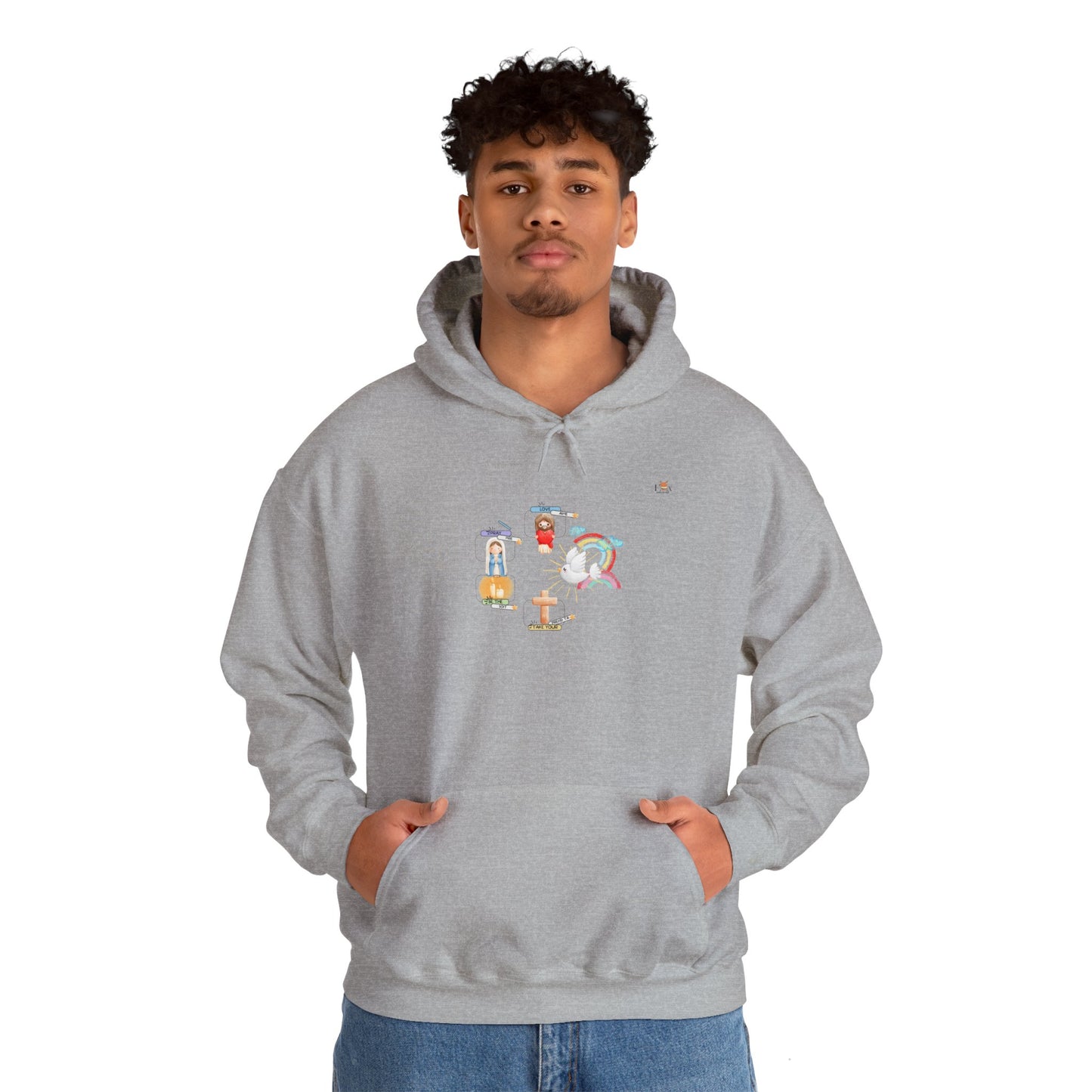 Christians Behaviours Dove [Bilingual Eng-Fr] -Hoodie Sweatshirt