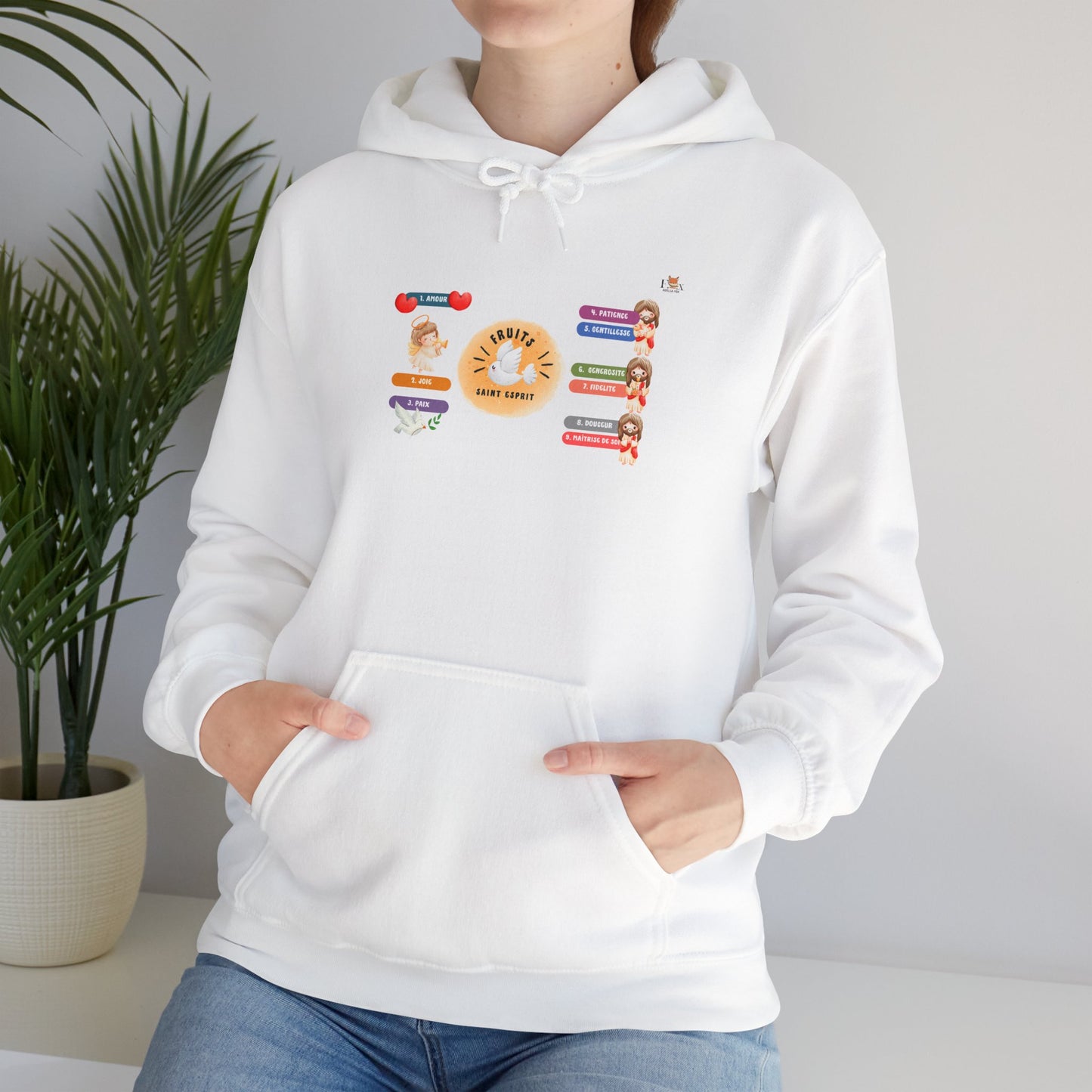 Fruits Holy Spirit [French version]-Hoodie Sweatshirt