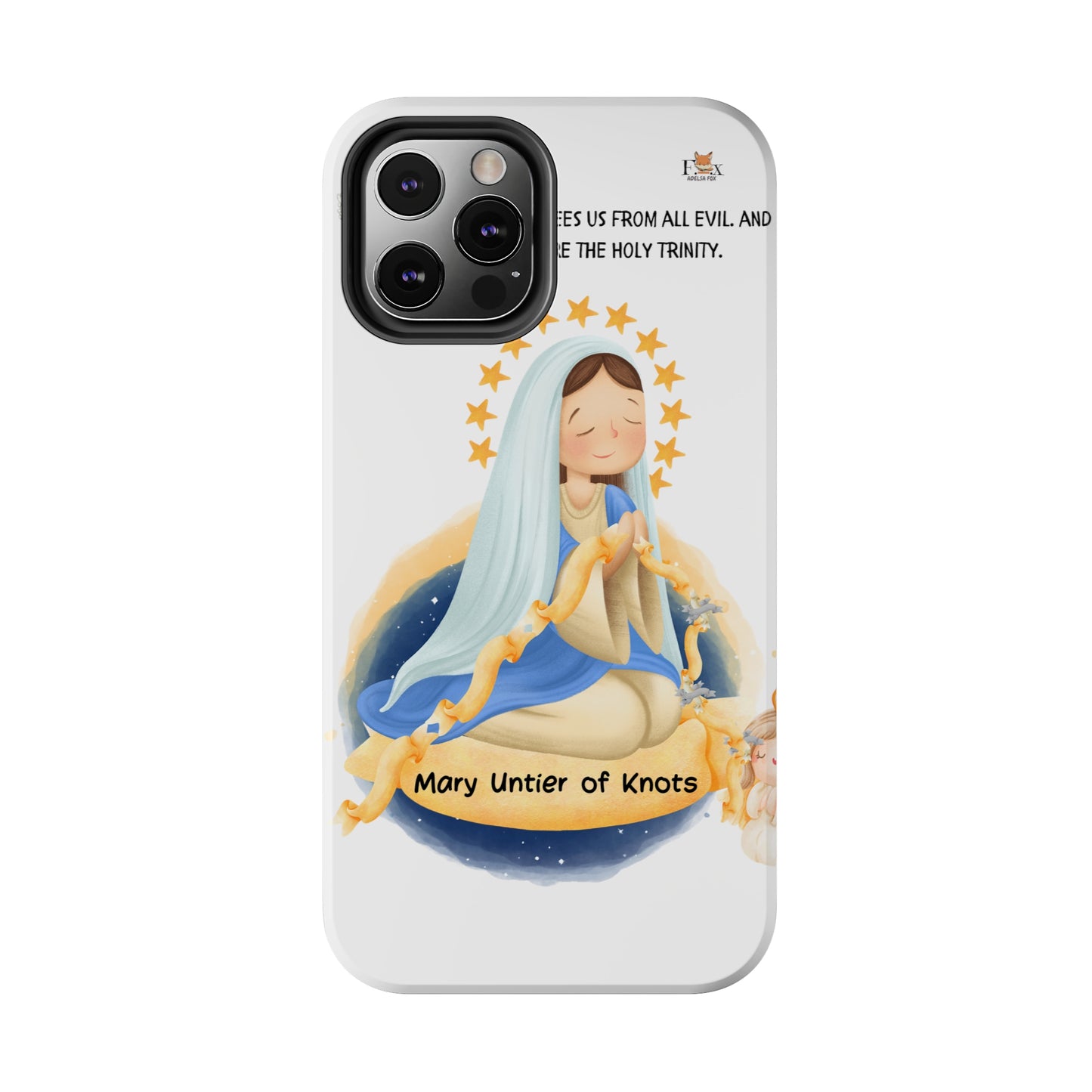 Mary Untier of knots- 25 sizes Tough Phone Cases