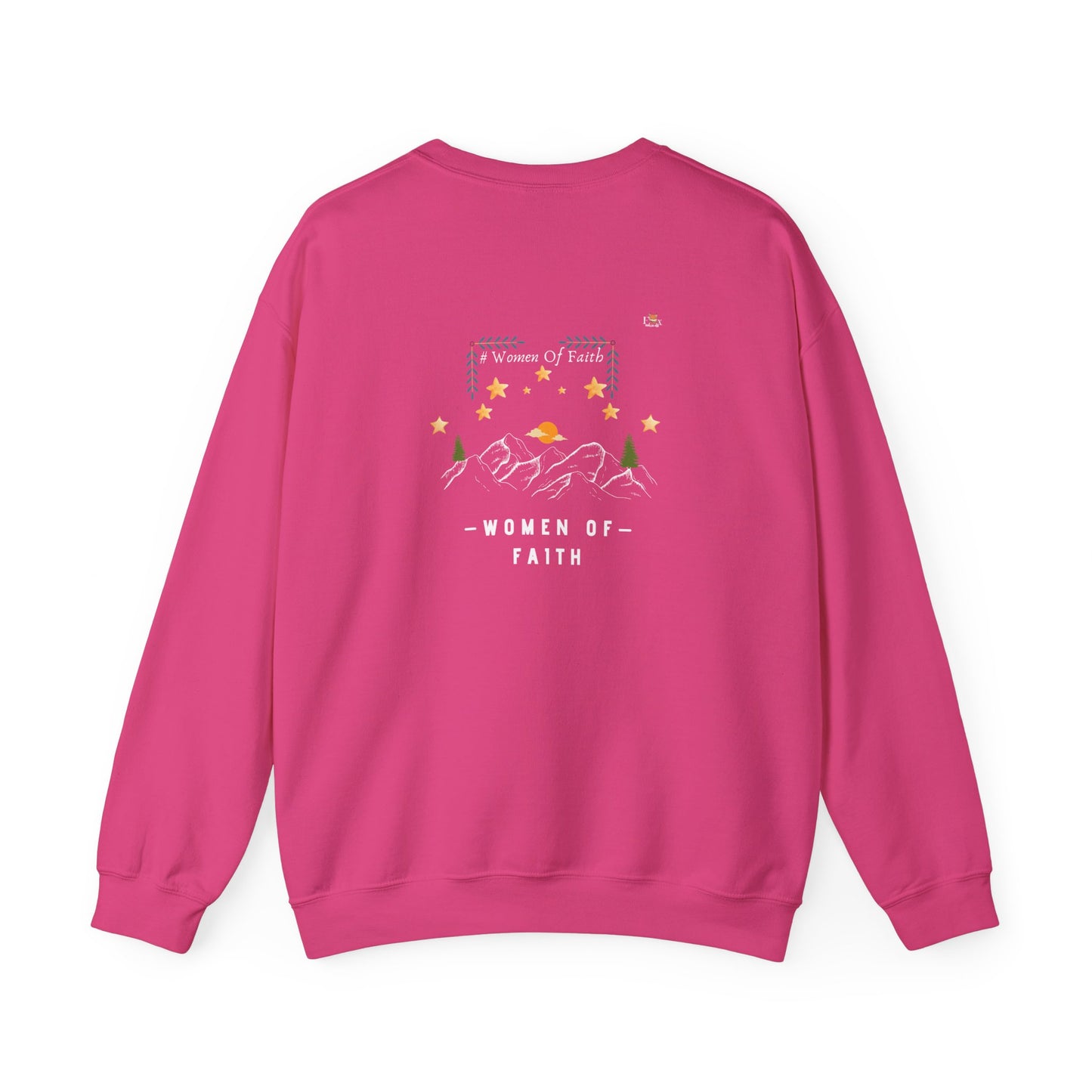 Women Of Faith- Unisex 2 sides -Crewneck Sweatshirt