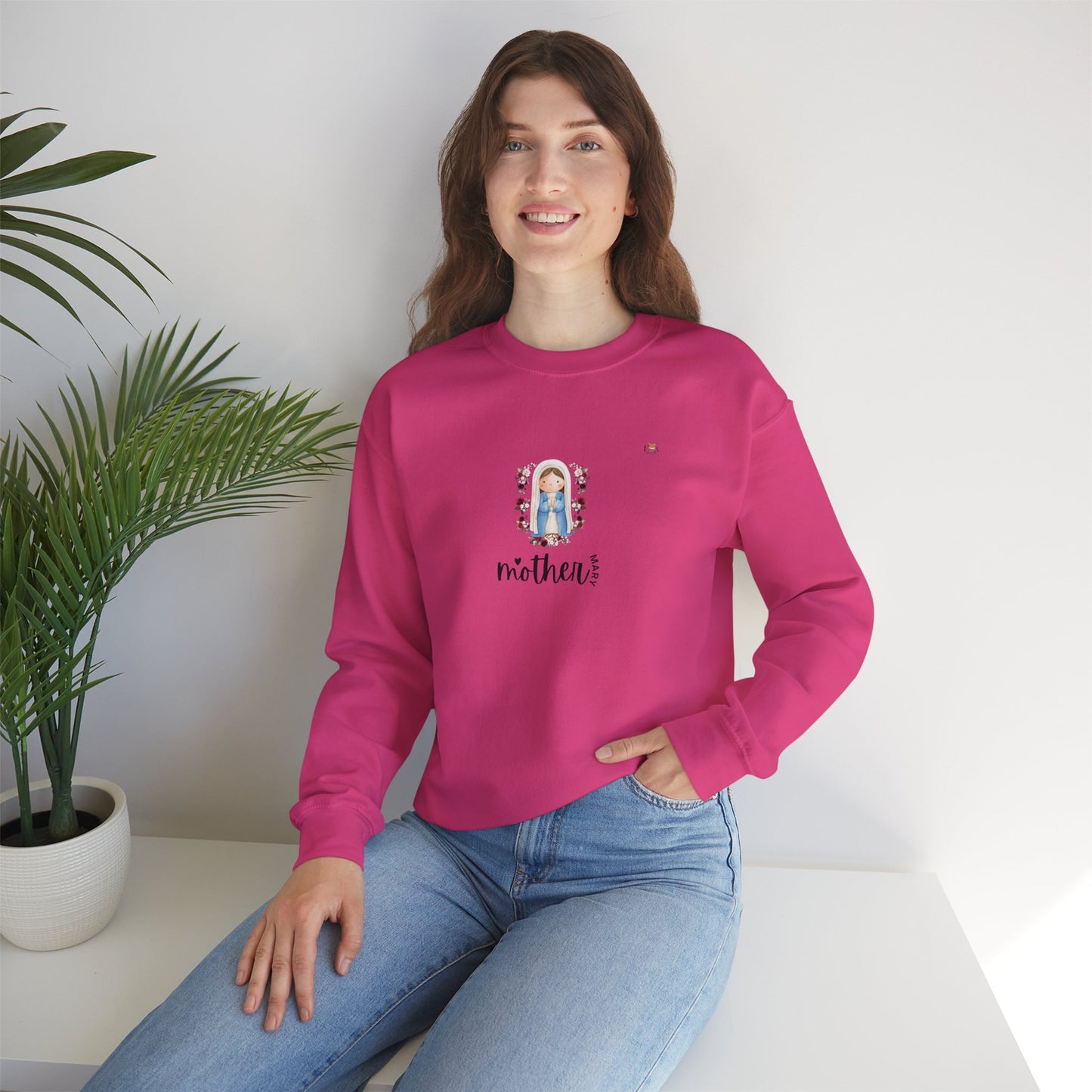 Mother Mary- Unisex Crewneck Sweatshirt