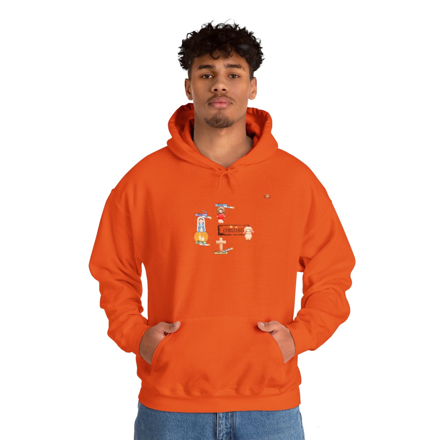 Christians Behaviours Lamb [Bilingual Eng-Fr] -Hoodie Sweatshirt