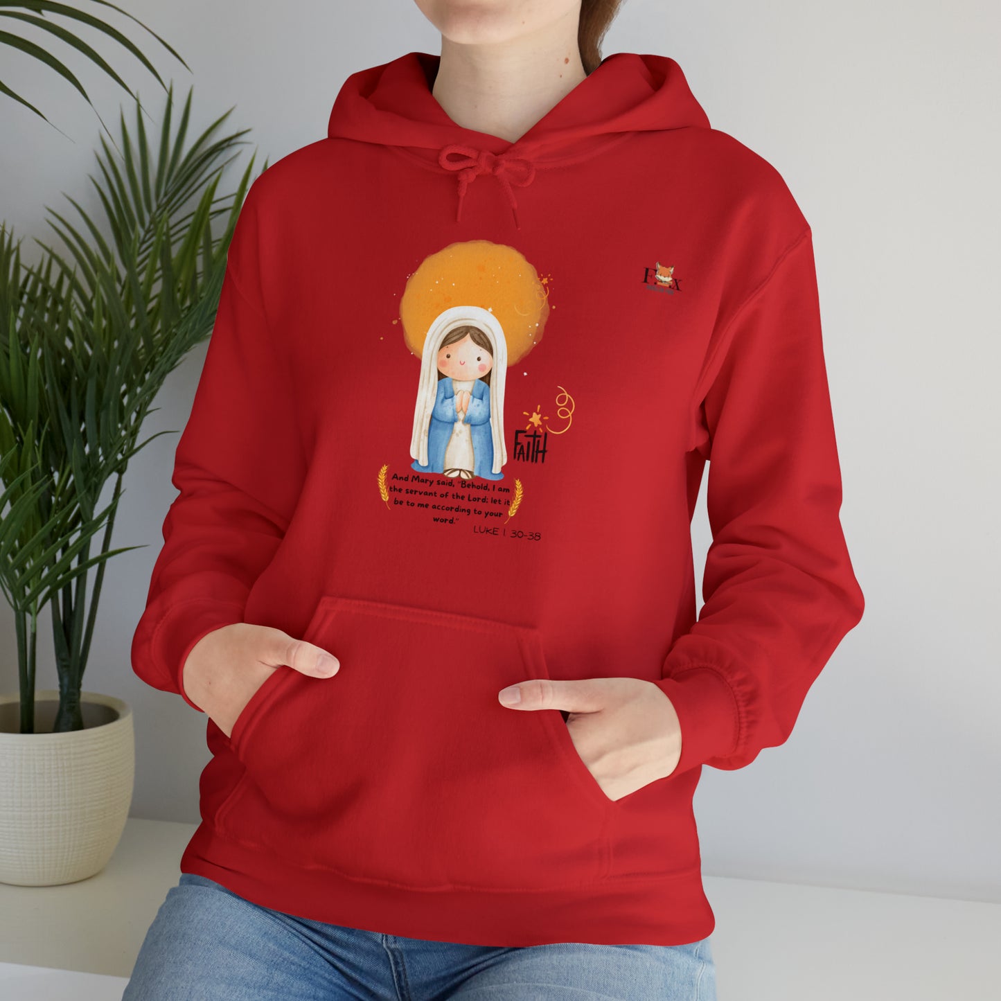 Mary Mother of God- Unisex Hooded Sweatshirt