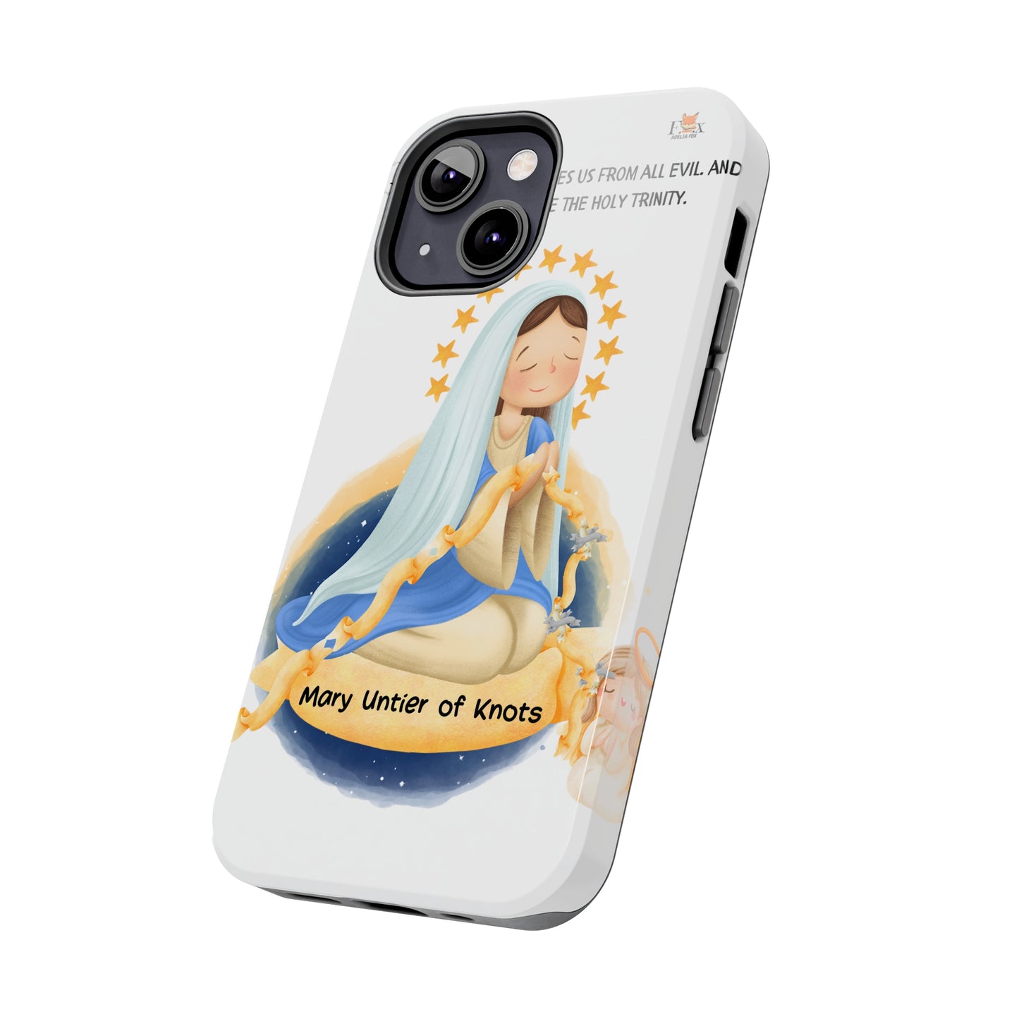 Mary Untier of knots- 25 sizes Tough Phone Cases