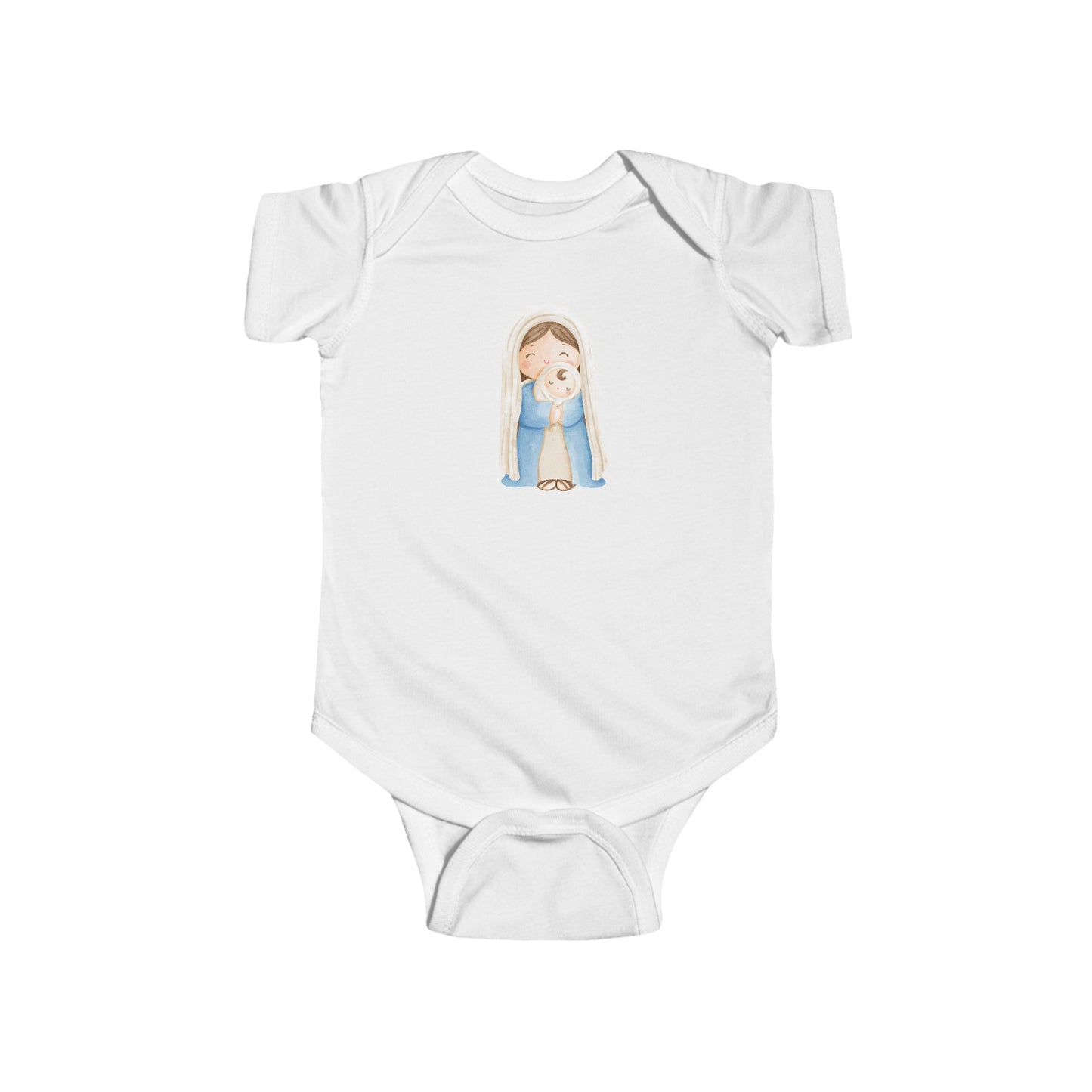 Mother Mary and Baby Jesus-  Unisex Infant Jersey Bodysuit
