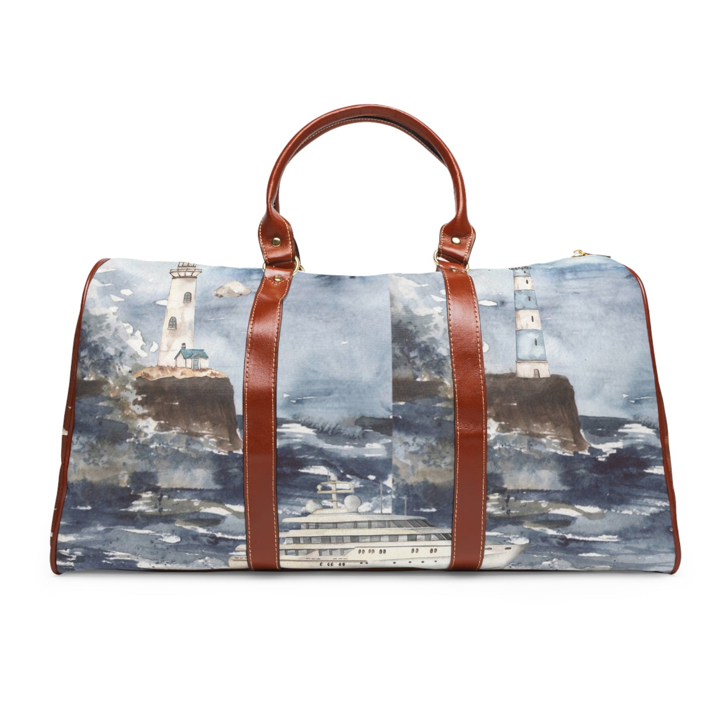 Sea & waves -Waterproof Travel Bag