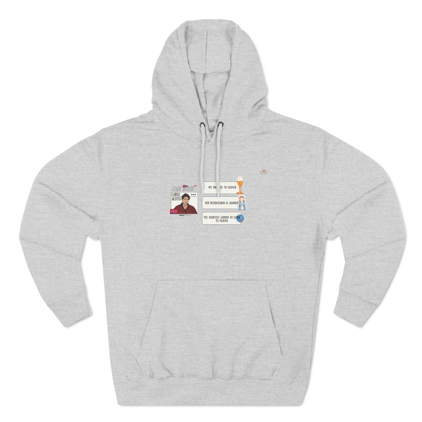 The Cyber Apostle Carlo Acutis- Premium Fleece [PF] Hoodie