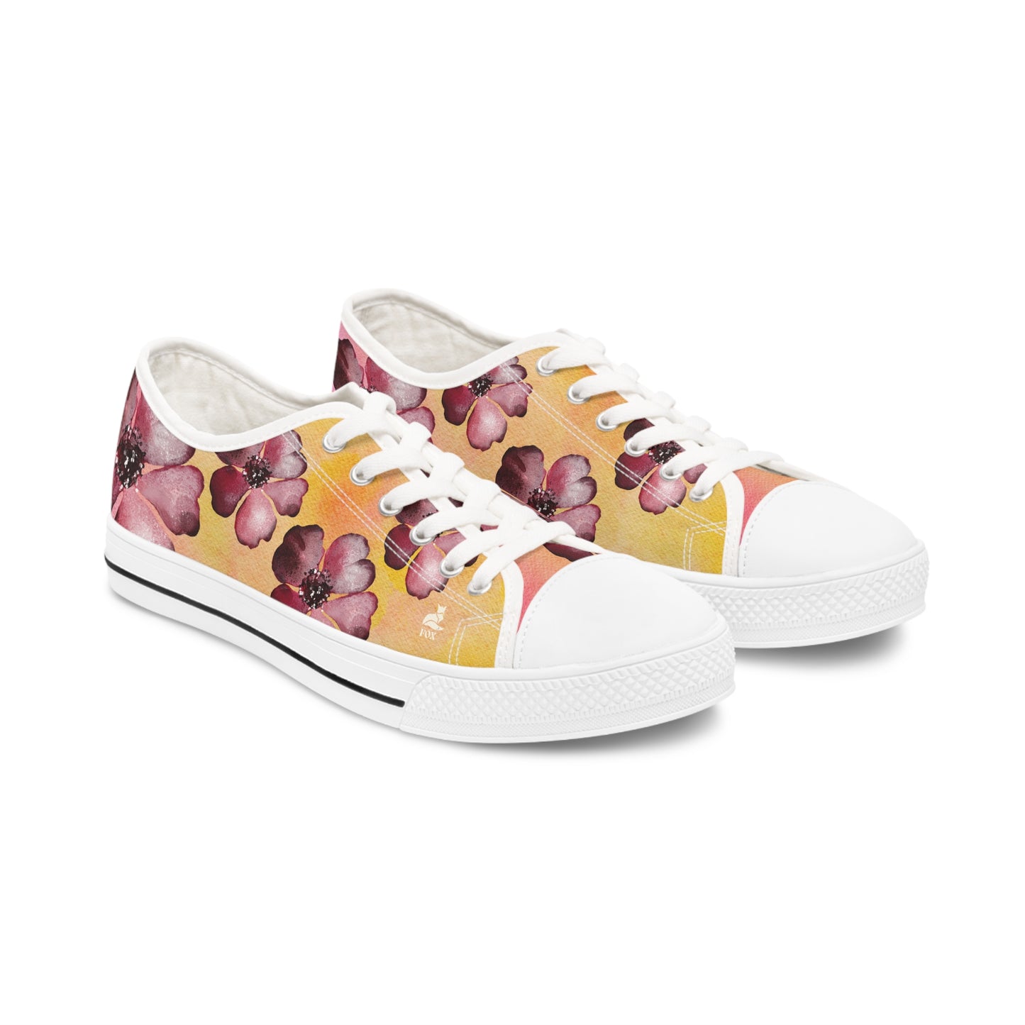 Flowers Low Top Sneakers