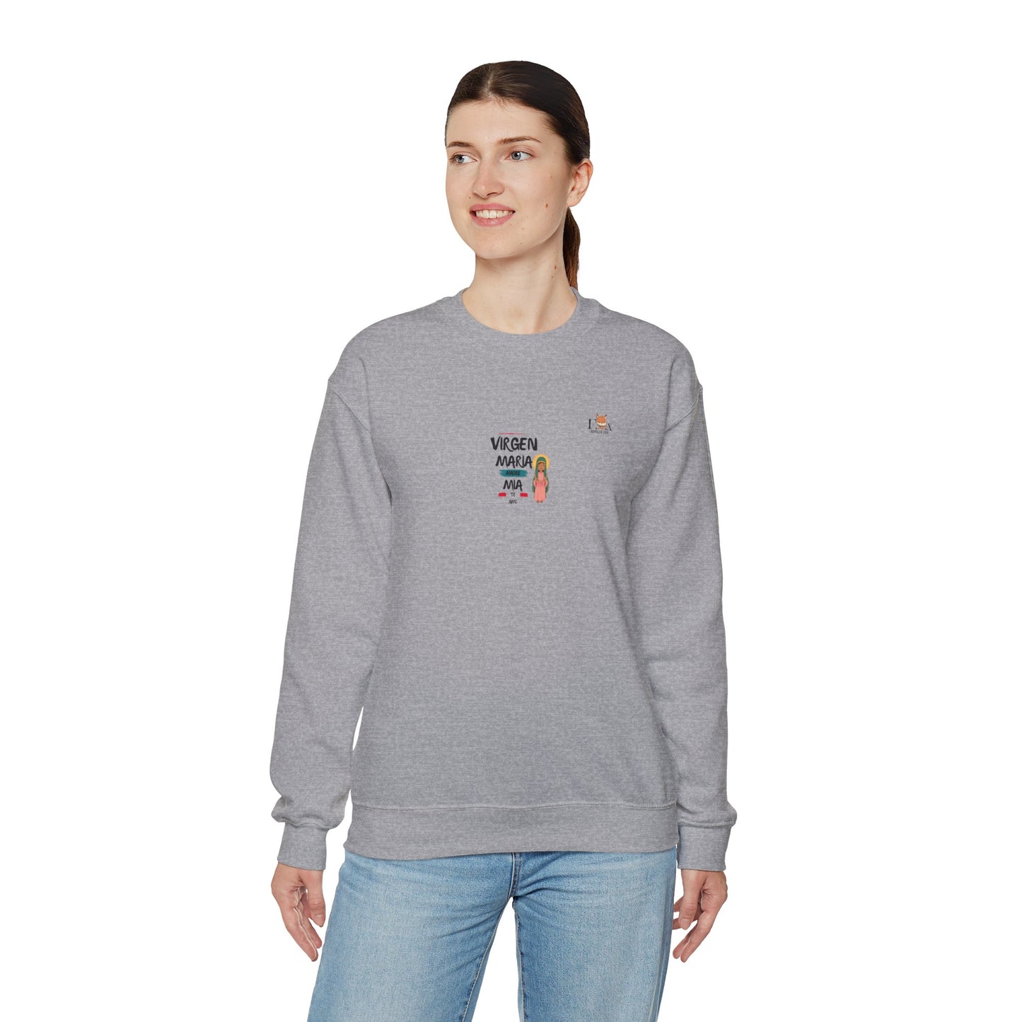 Madre Mia Te Amo [Spanish]- Unisex Crewneck Sweatshirt