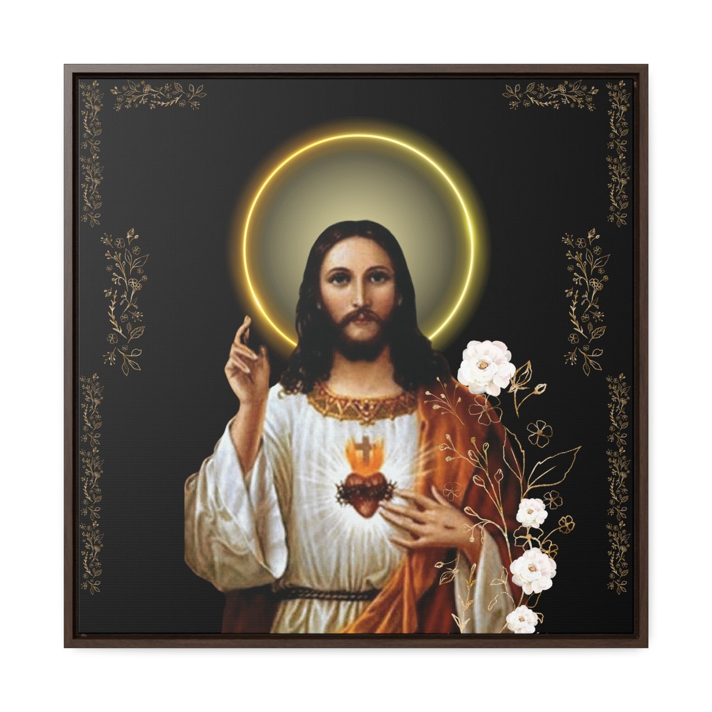 The Sacred Heart Of Jesus -Light in the darkness