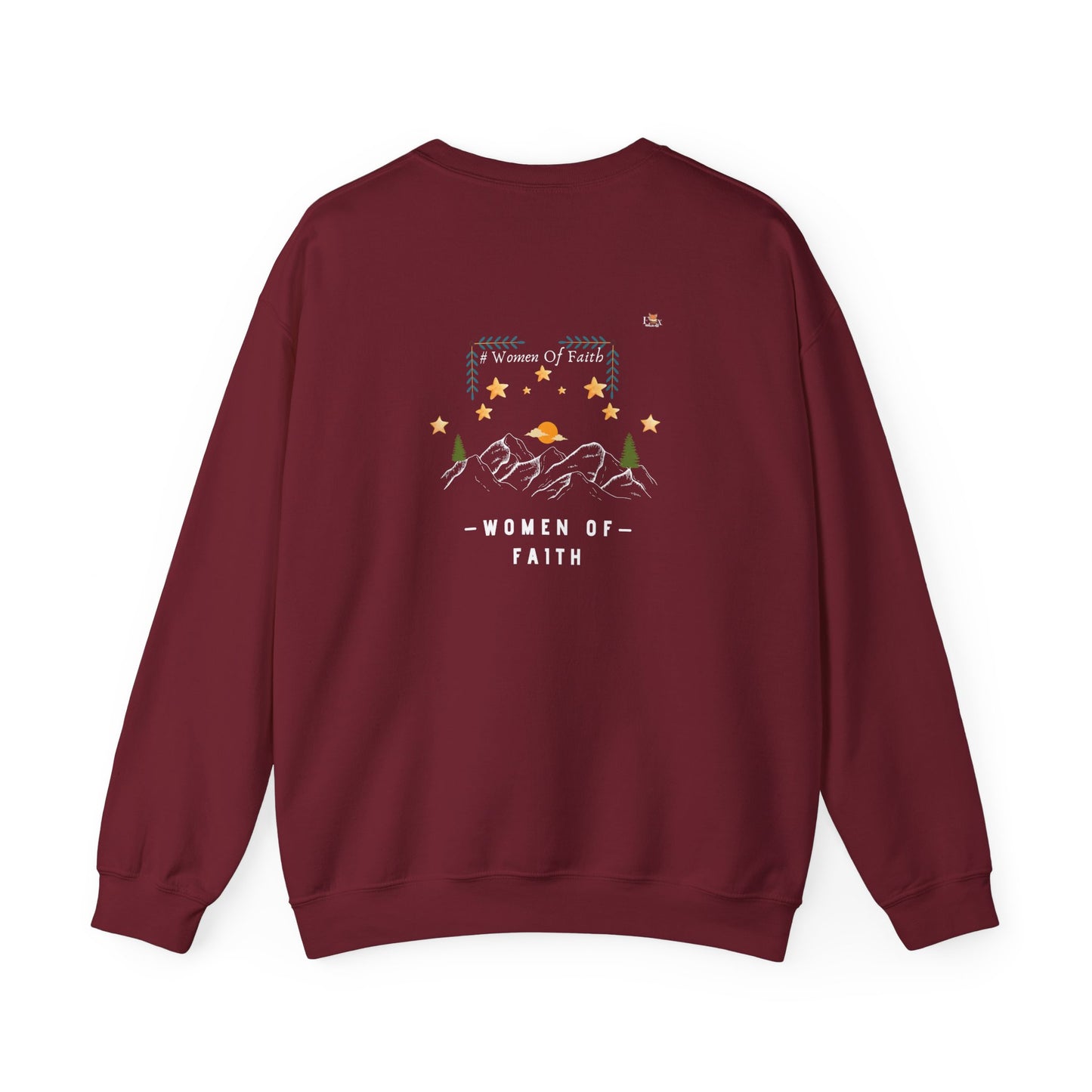 Women Of Faith- Unisex 2 sides -Crewneck Sweatshirt