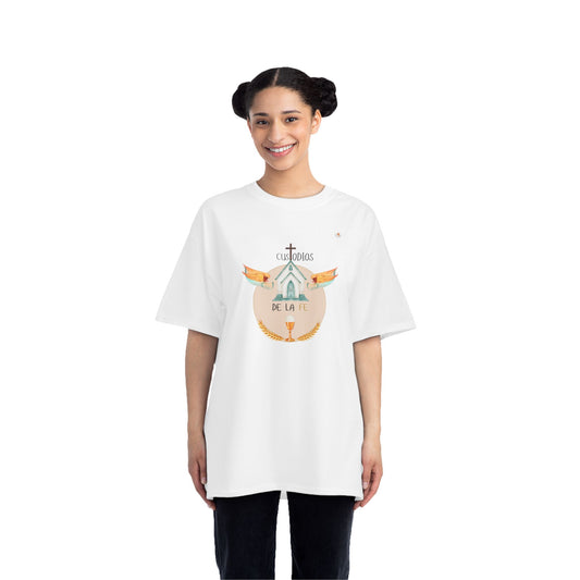 Custodios de la Fe [Kaki Logo] Unisex-T-Shirt