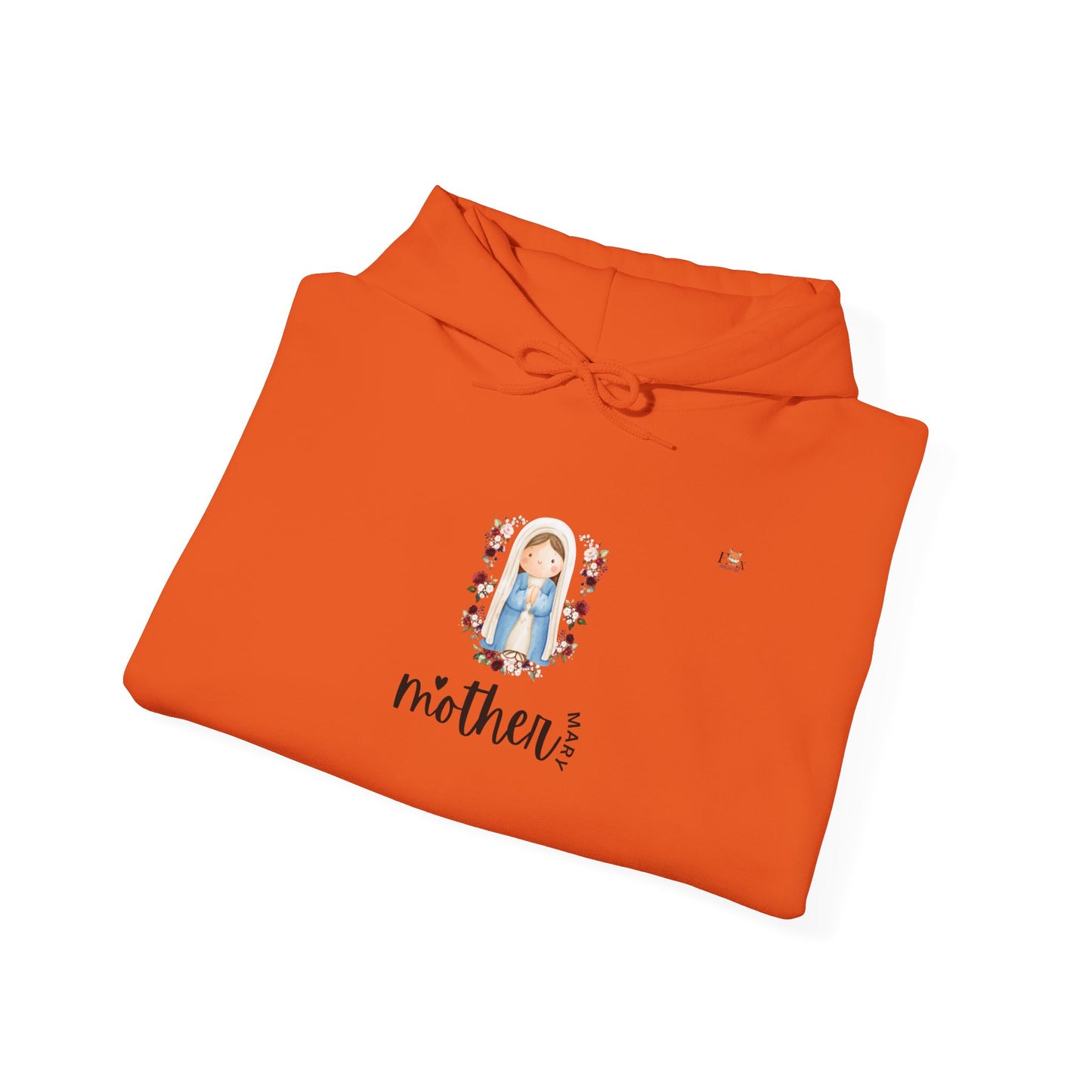 Mother Mary and Flowers-  Unisex Hoodie Sweatshirt