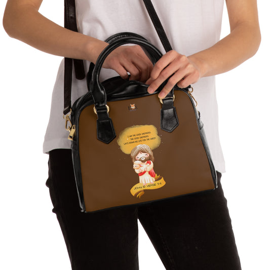 The Good Shepherd- 2 design- Shoulder Handbag