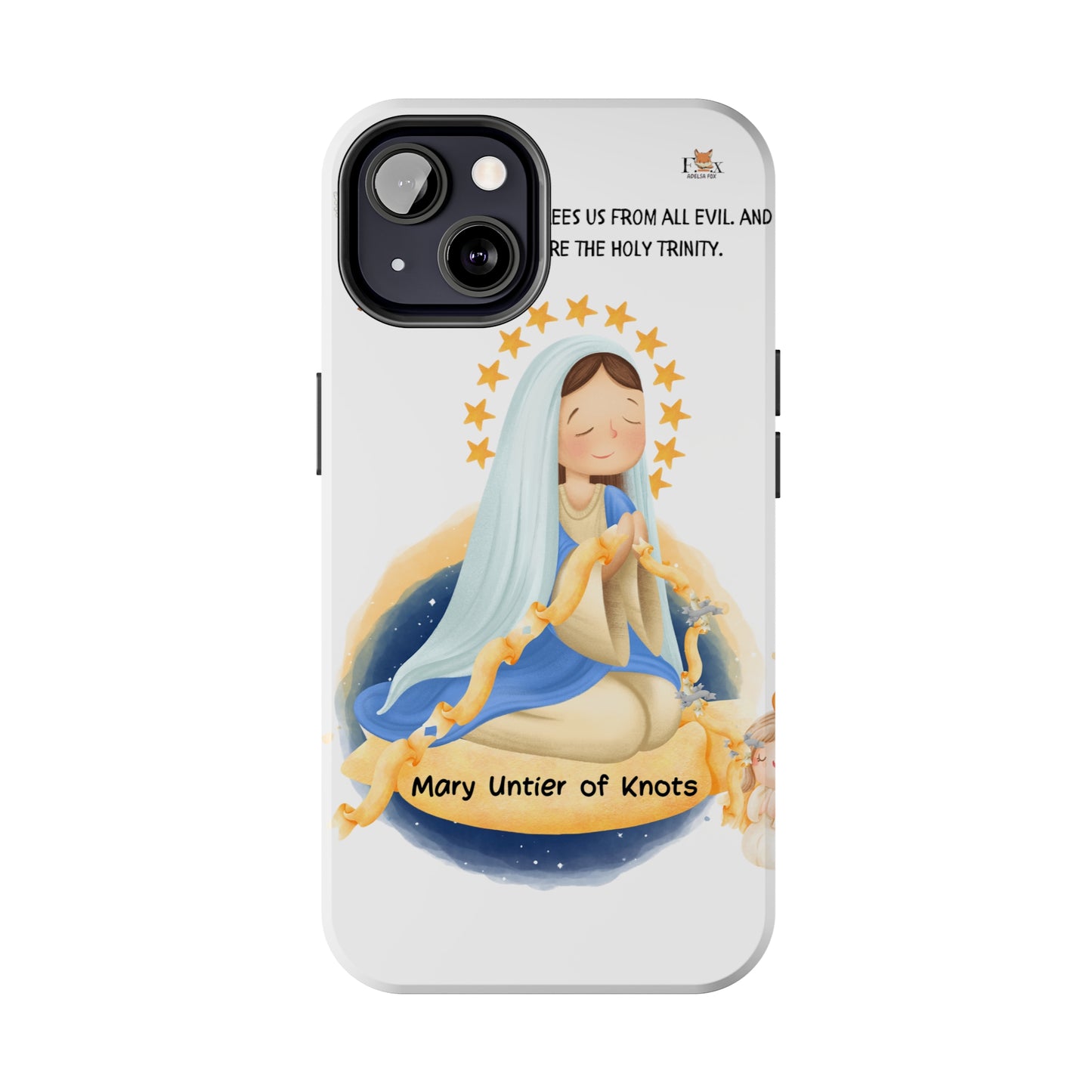 Mary Untier of knots- 25 sizes Tough Phone Cases