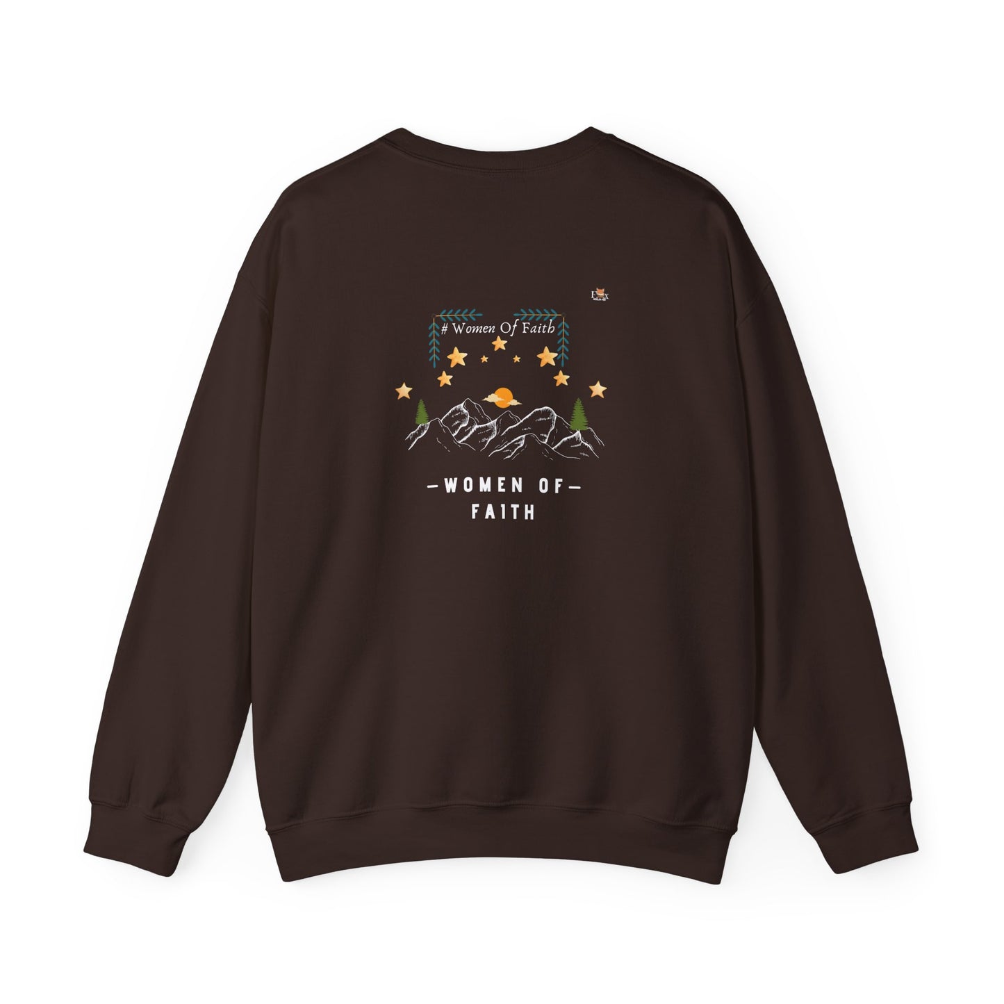 Women Of Faith- Unisex 2 sides -Crewneck Sweatshirt