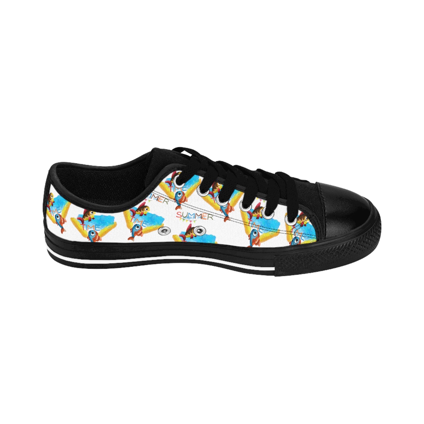 OH Water Little Fish  -NYLON Women's Sneakers