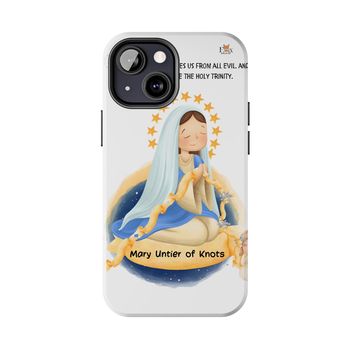 Mary Untier of knots- 25 sizes Tough Phone Cases