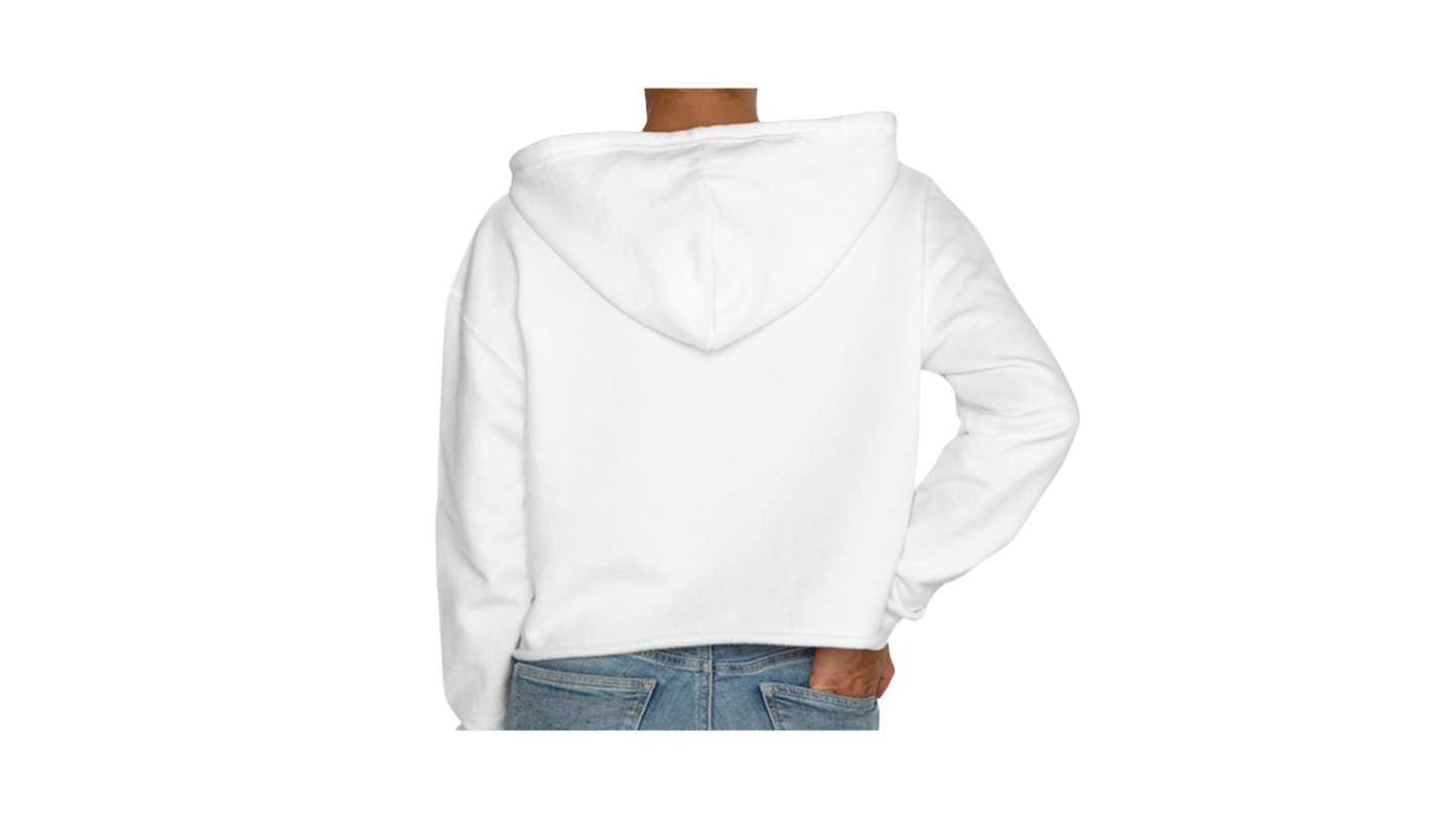 Mary and Baby Jesus-Crop Hoodie