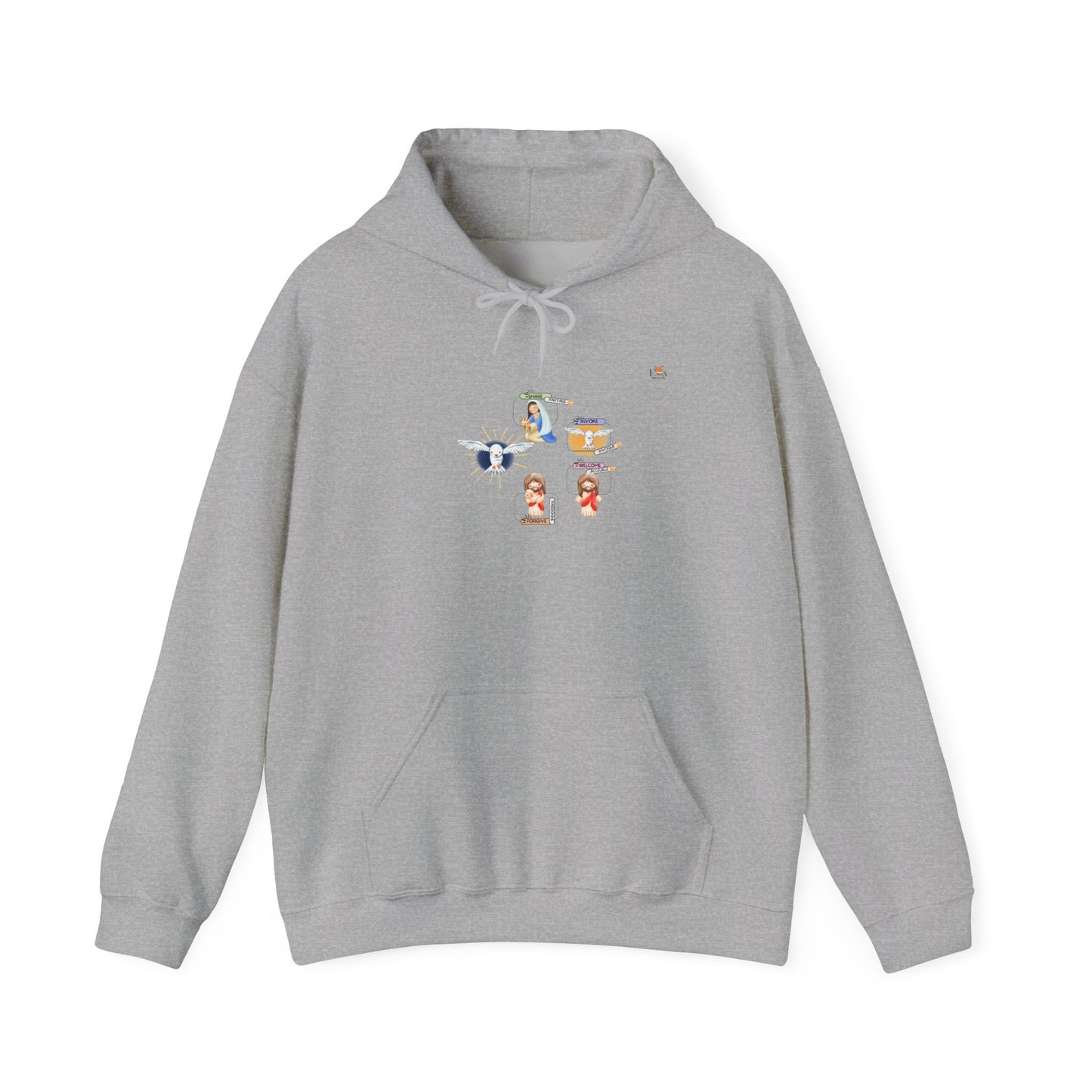 Christians Behaviours Dove Part II [Bilingual Eng-Fr] -Hoodie Sweatshirt