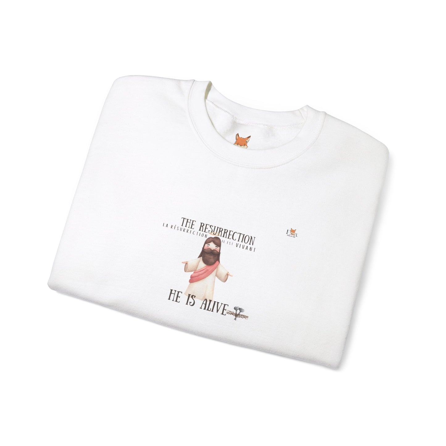 The Resurrection [Eng, Fr]- Unisex Crewneck Sweatshirt