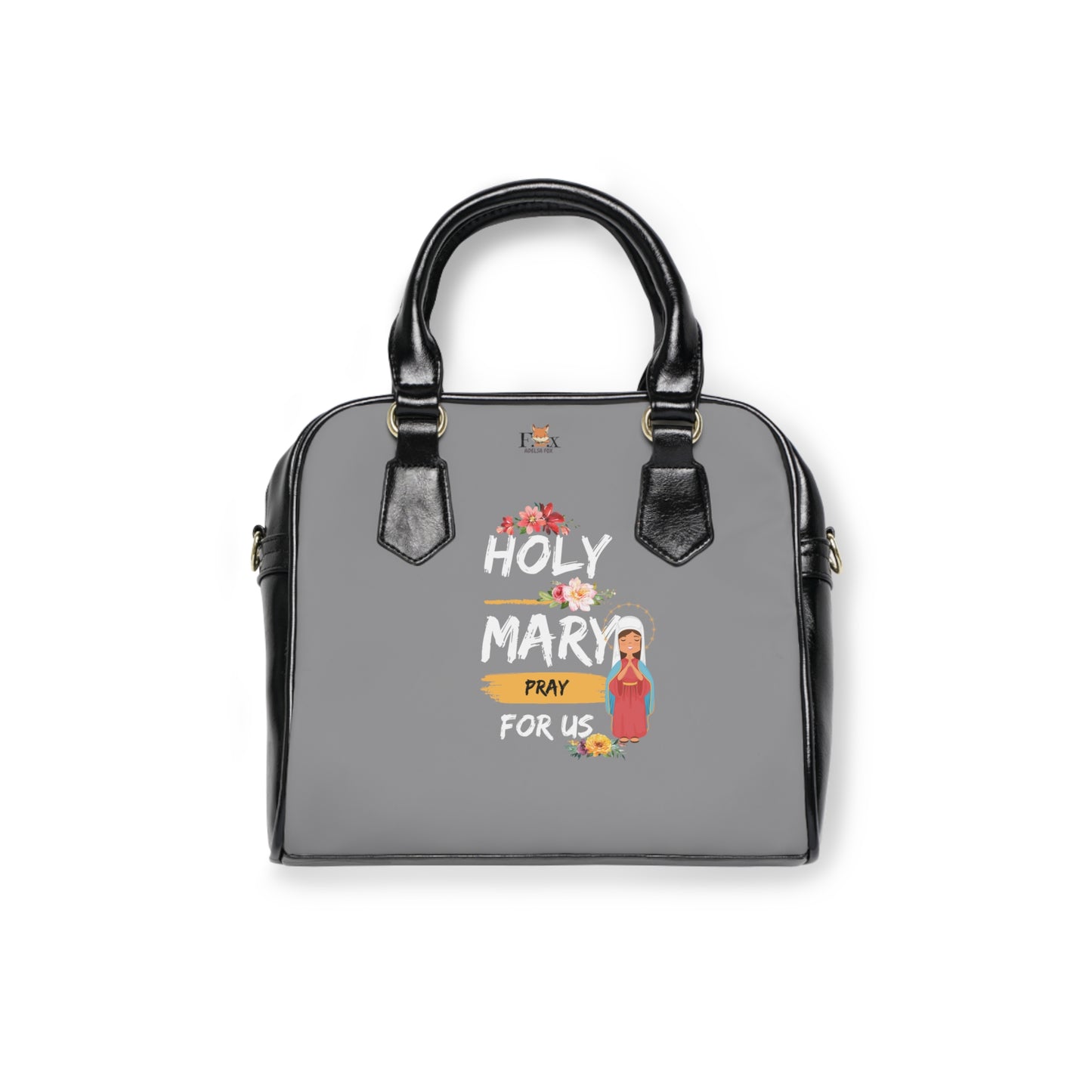 Mary Pray for Us- 2 design- Shoulder Handbag